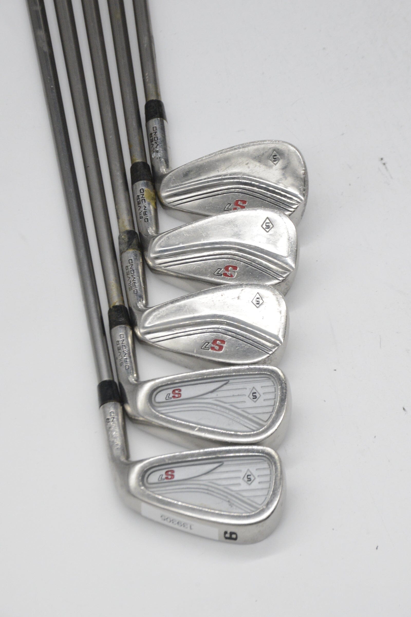 Silver Diamond S7 6-PW Iron Set S Flex Std Length Golf Clubs GolfRoots