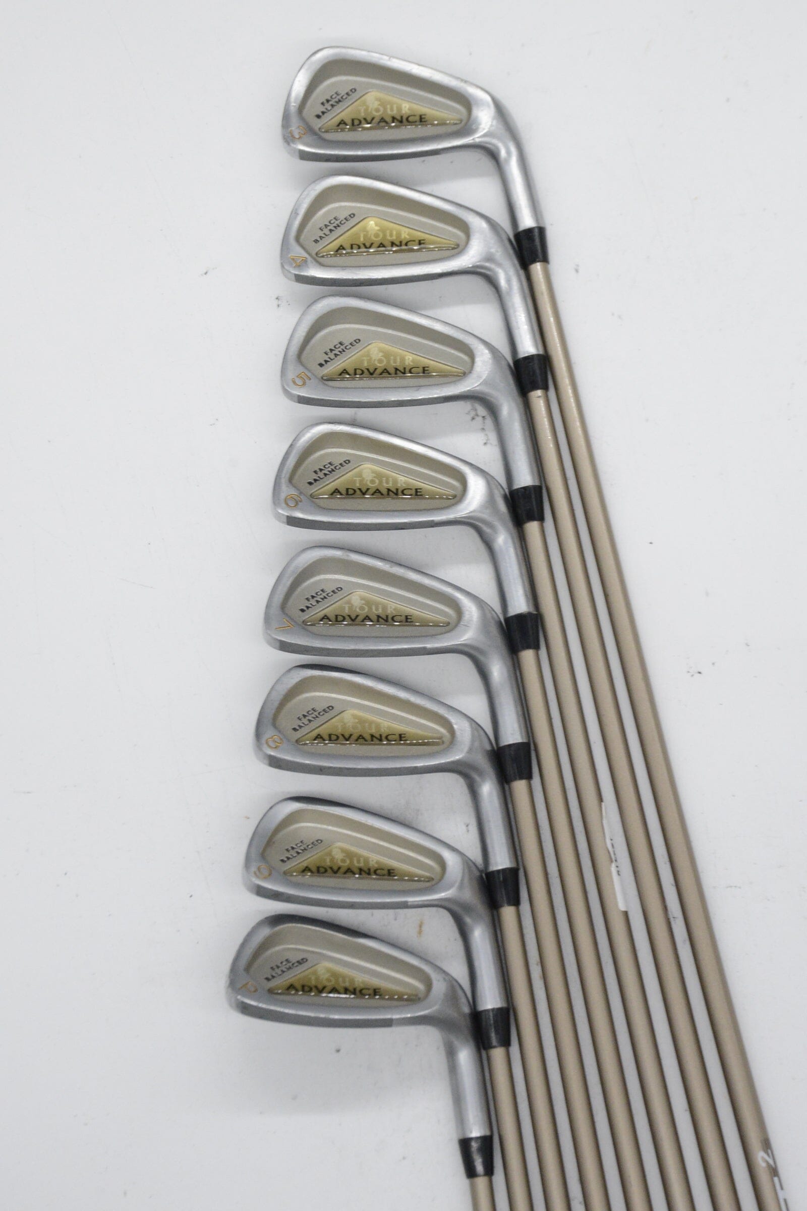 Women's Spalding Tour Advance 3-PW Iron Set W Flex -0.25" Golf Clubs GolfRoots