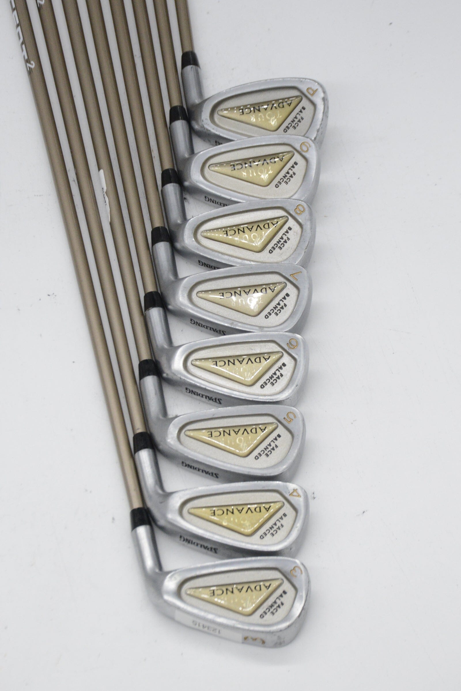 Women's Spalding Tour Advance 3-PW Iron Set W Flex -0.25" Golf Clubs GolfRoots