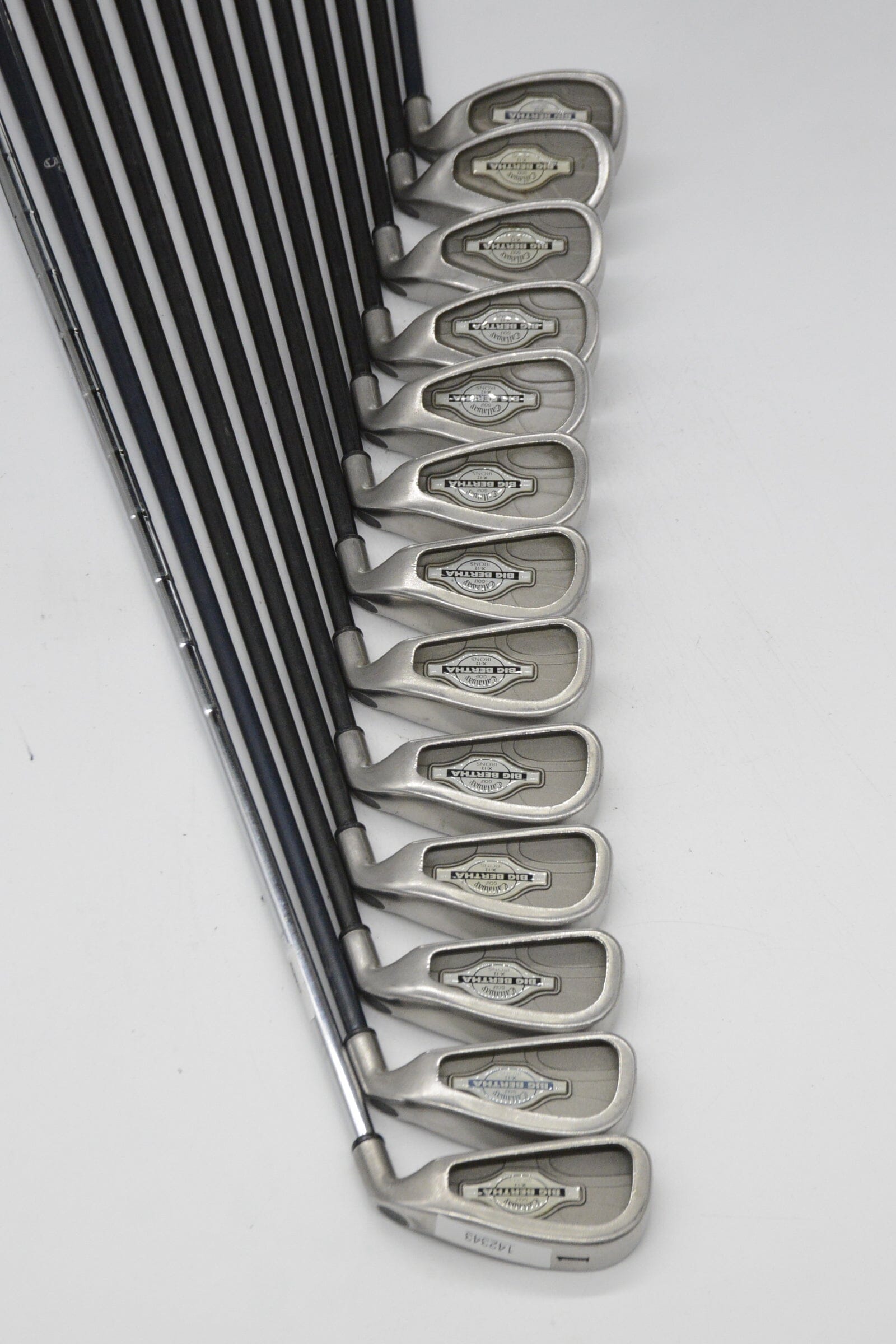 Callaway Big Bertha X-12 1-LW Iron Set S Flex -0.5" Golf Clubs GolfRoots