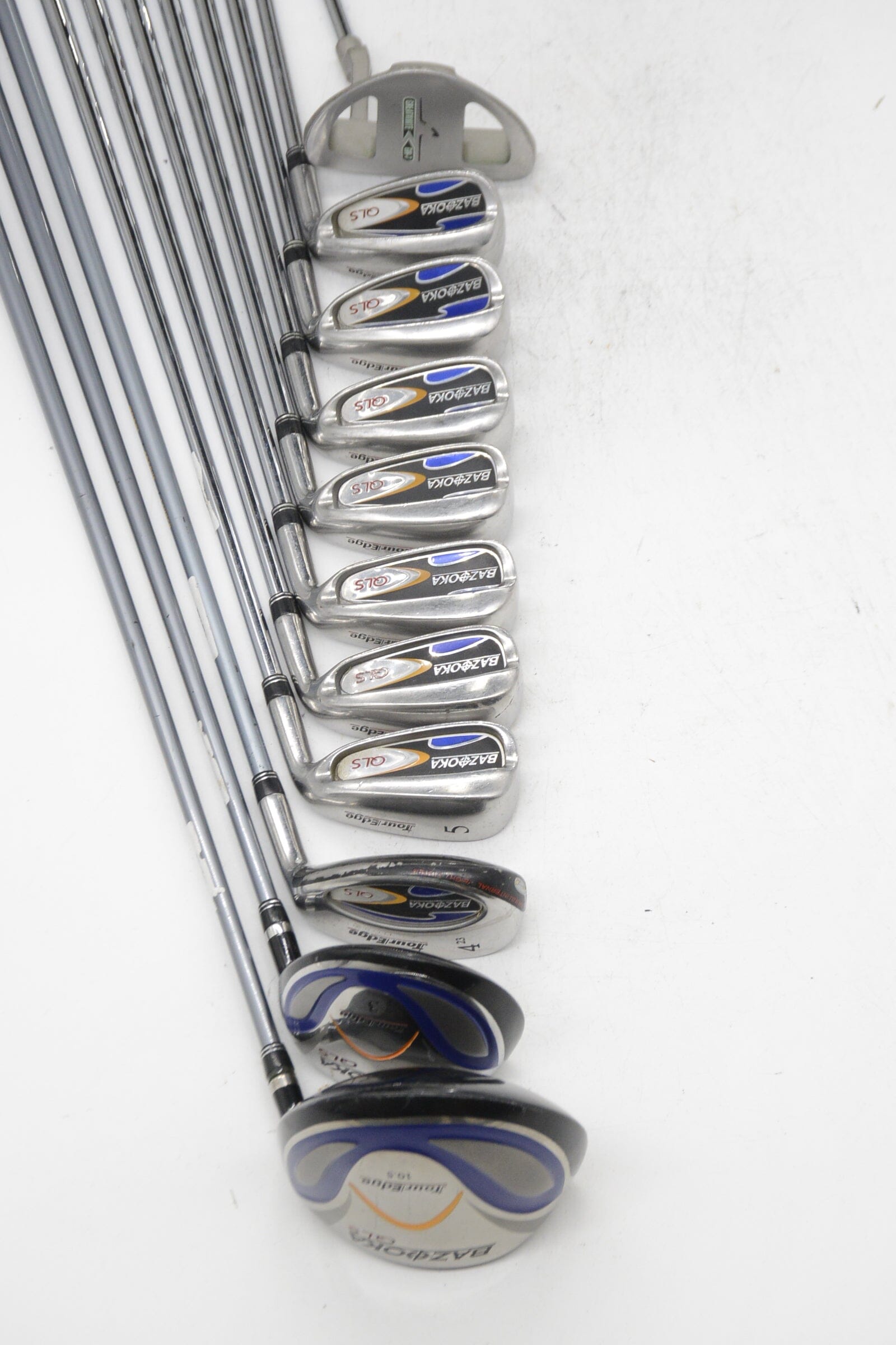 Tour Edge Bazooka QLS Mixed Full Set S Flex +1.75" Golf Clubs GolfRoots