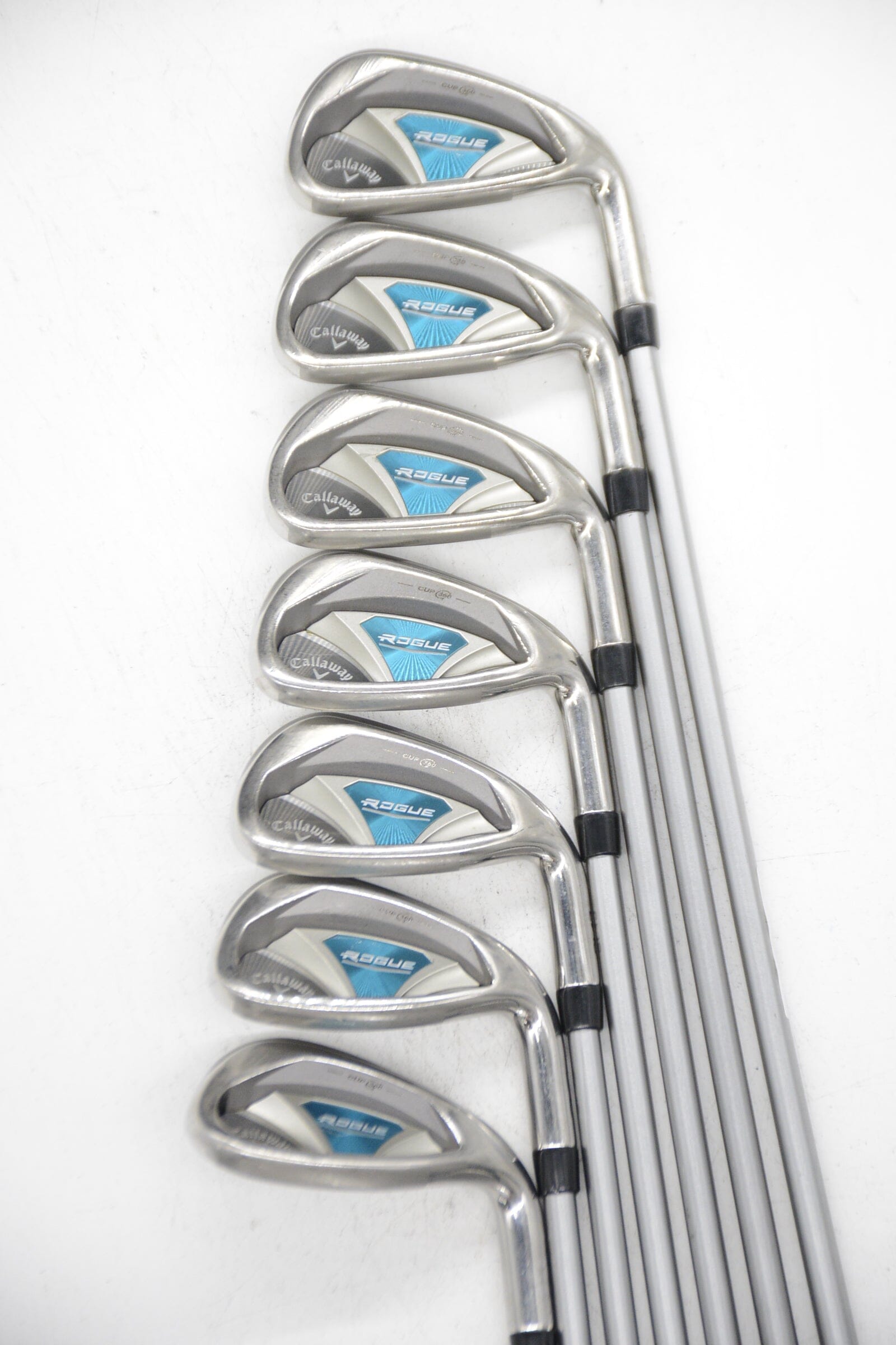 Women's Callaway Rogue 5-PW, SW Iron Set W Flex -0.5" Golf Clubs GolfRoots