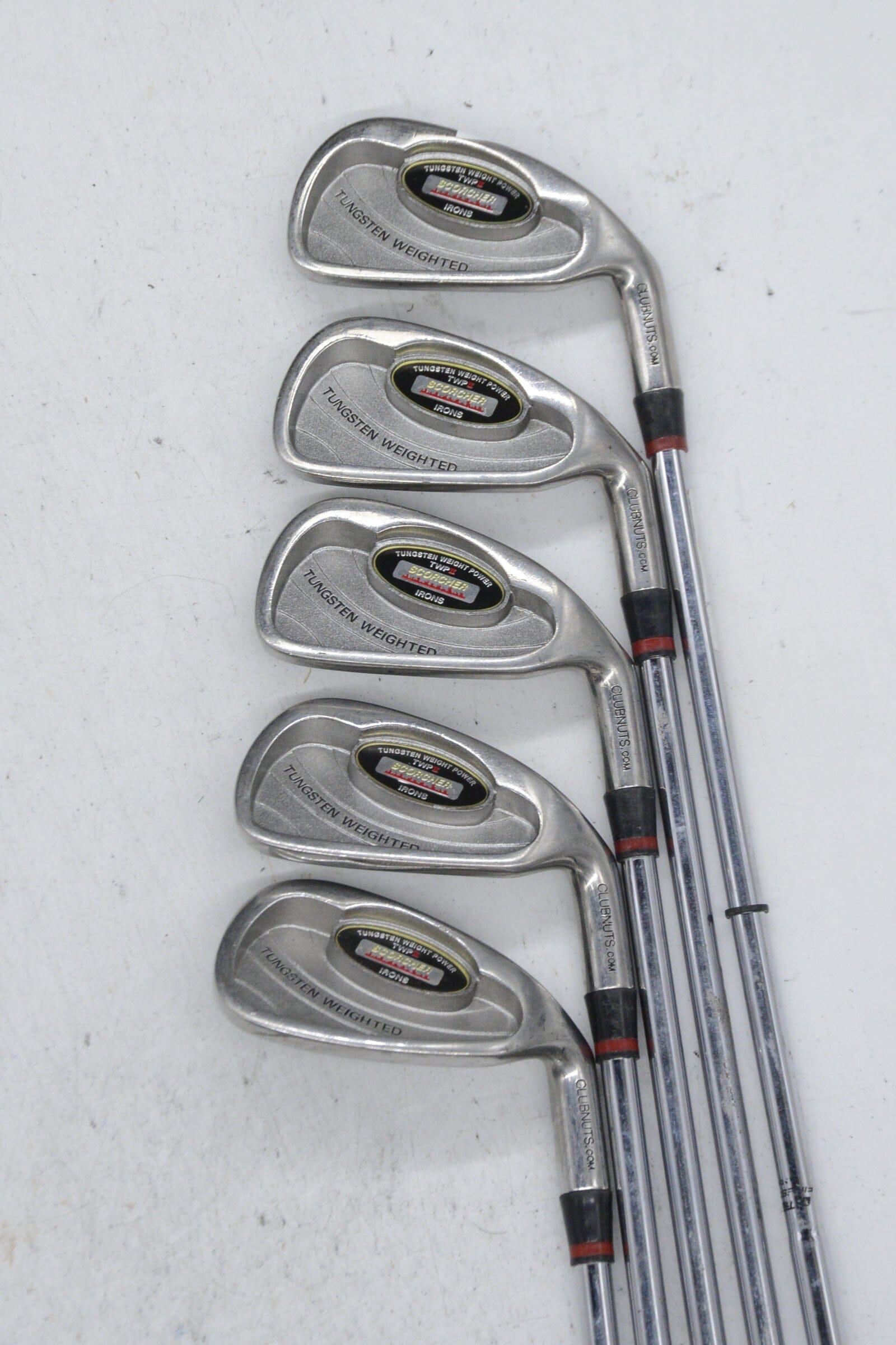 ClubNuts Scorcher 3-5, 7-8 Iron Set SR Flex -1.25" Golf Clubs GolfRoots