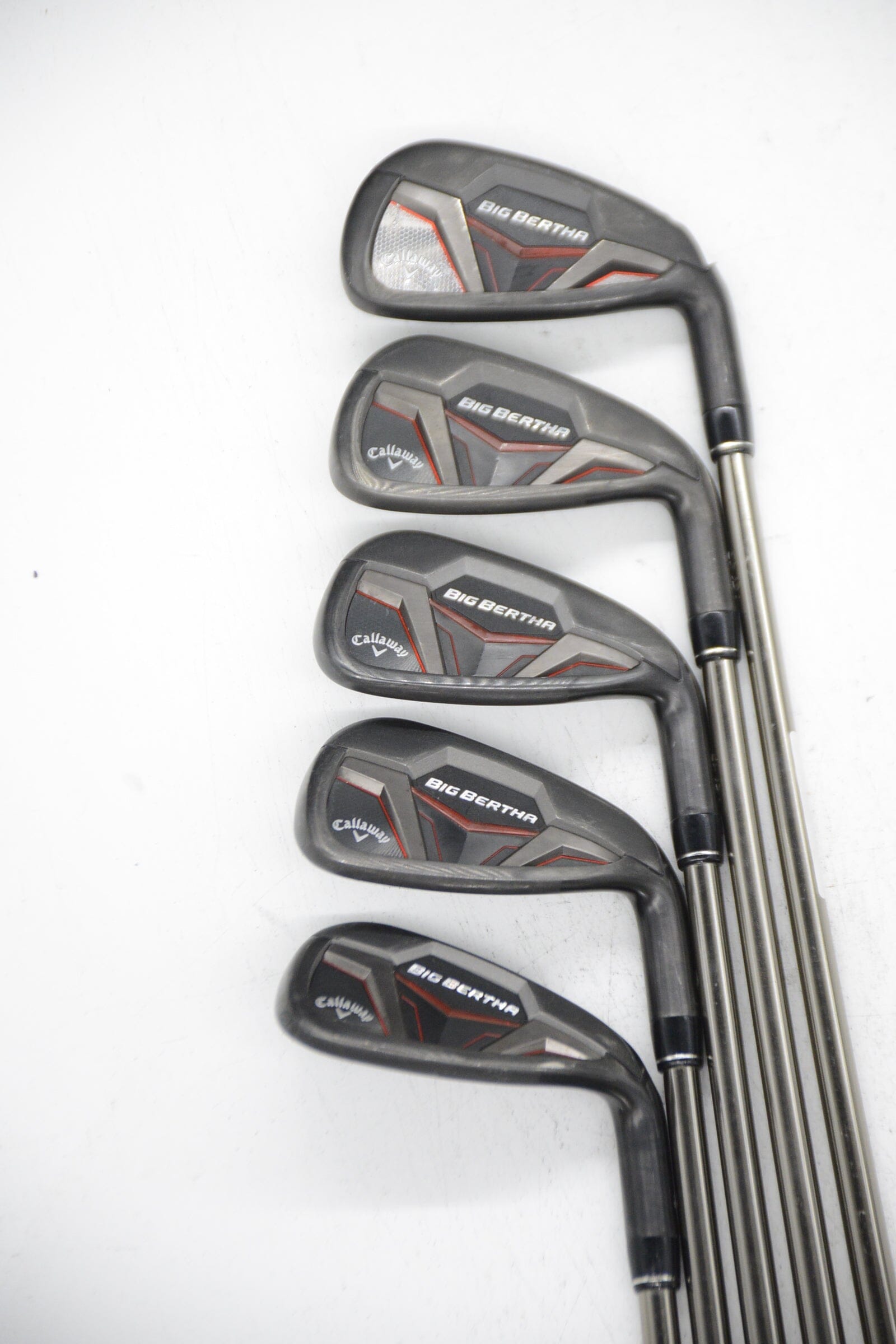 Women's Callaway Big Bertha 2019 6, 8-PW, SW Iron Set W Flex +0.25" Golf Clubs GolfRoots
