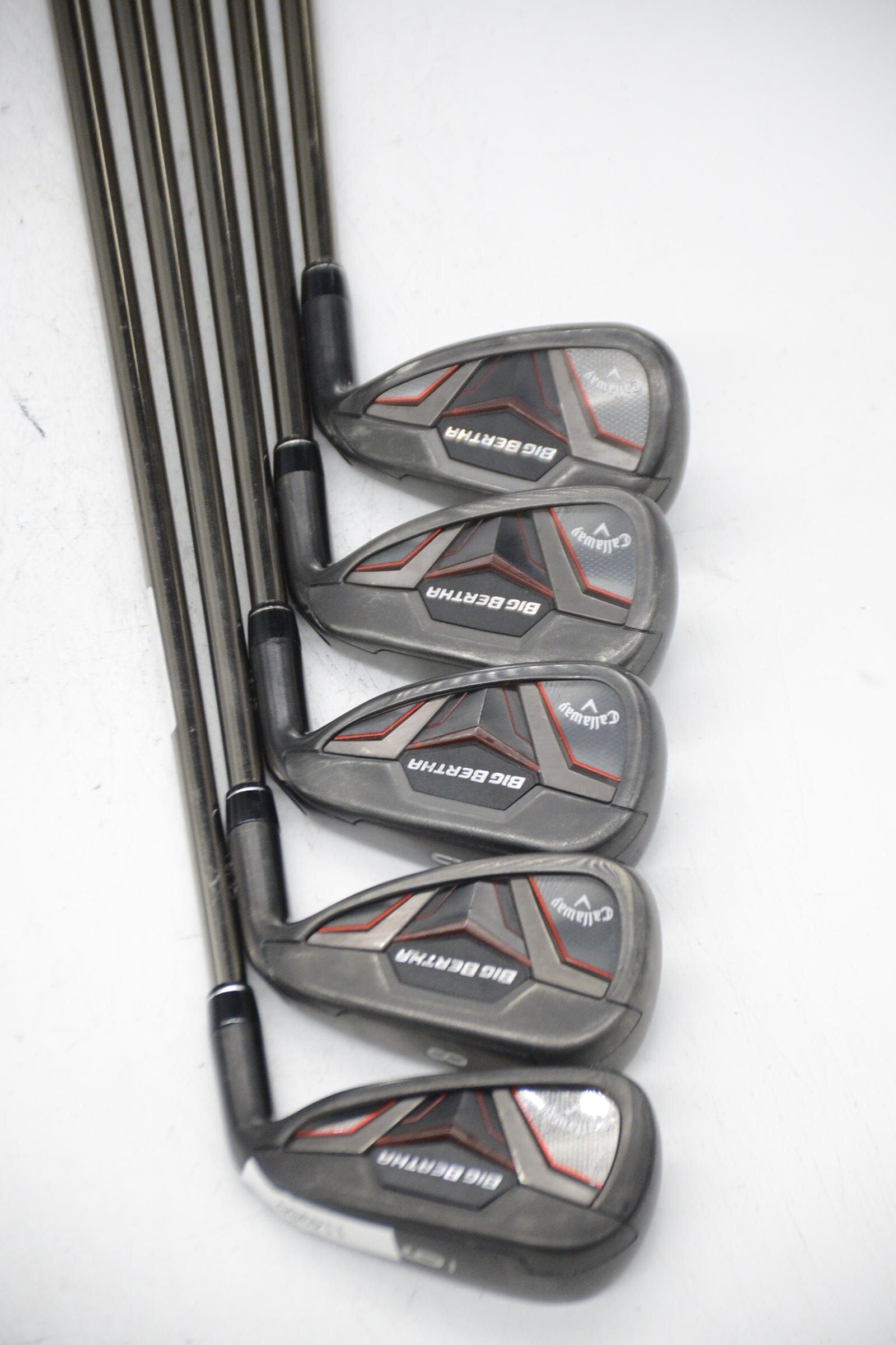 Women's Callaway Big Bertha 2019 6, 8-PW, SW Iron Set W Flex +0.25" Golf Clubs GolfRoots