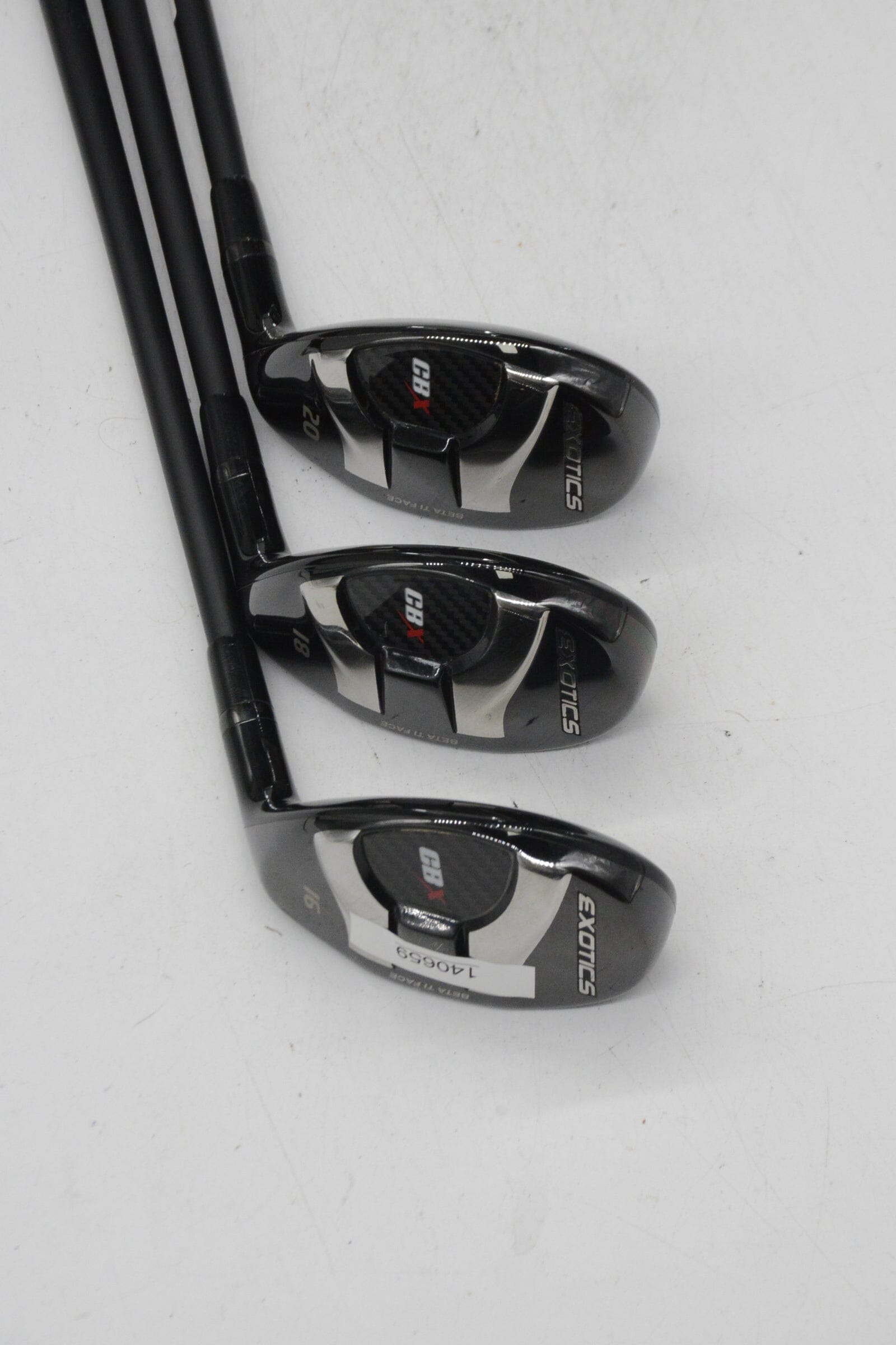 Tour Edge Exotics CBX 2H, 3H, 4H Hybrid Set R Flex Golf Clubs GolfRoots