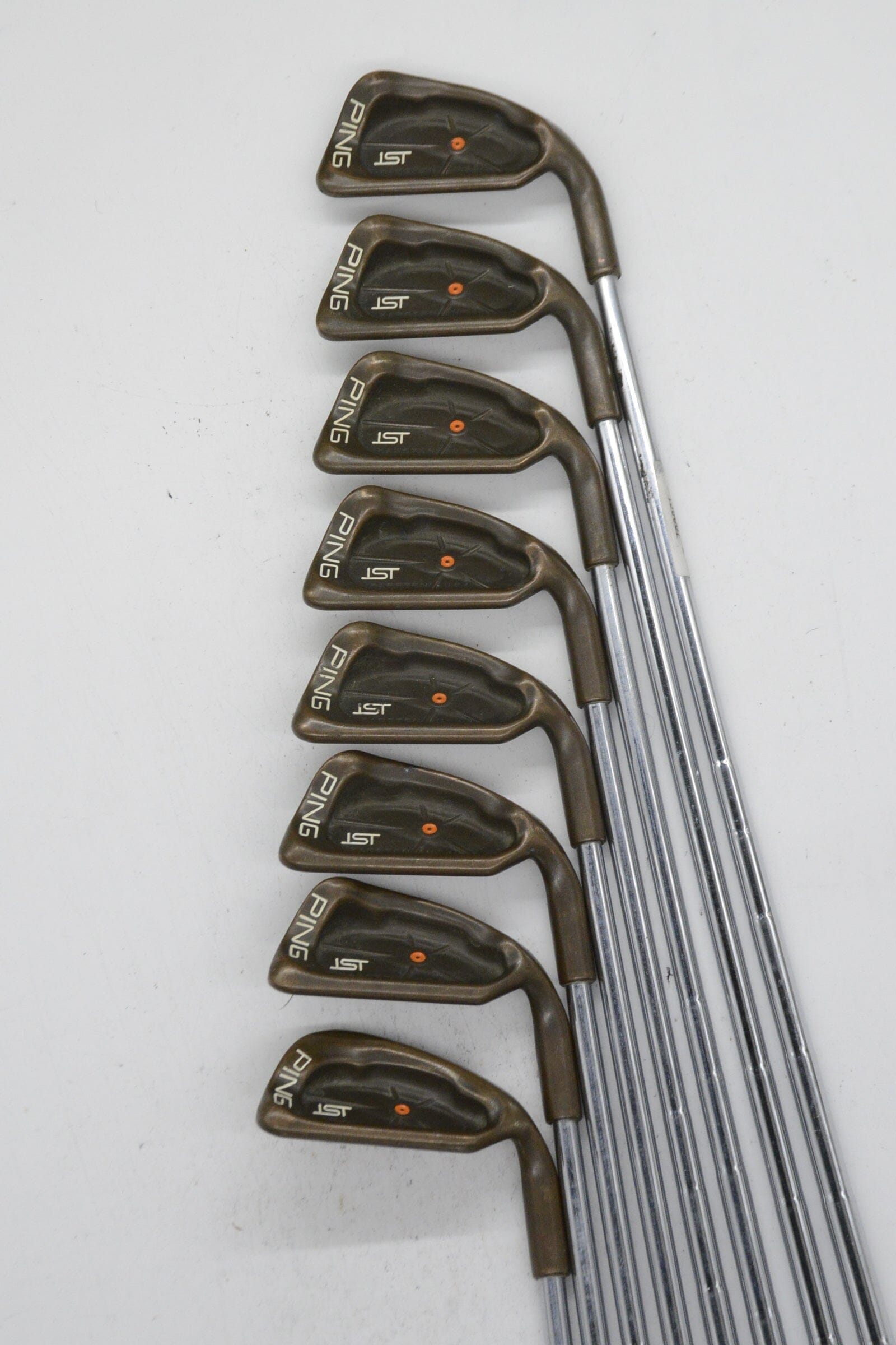 Ping ISI Beryllium Copper 3-PW Iron Set S Flex +0.25" Golf Clubs GolfRoots