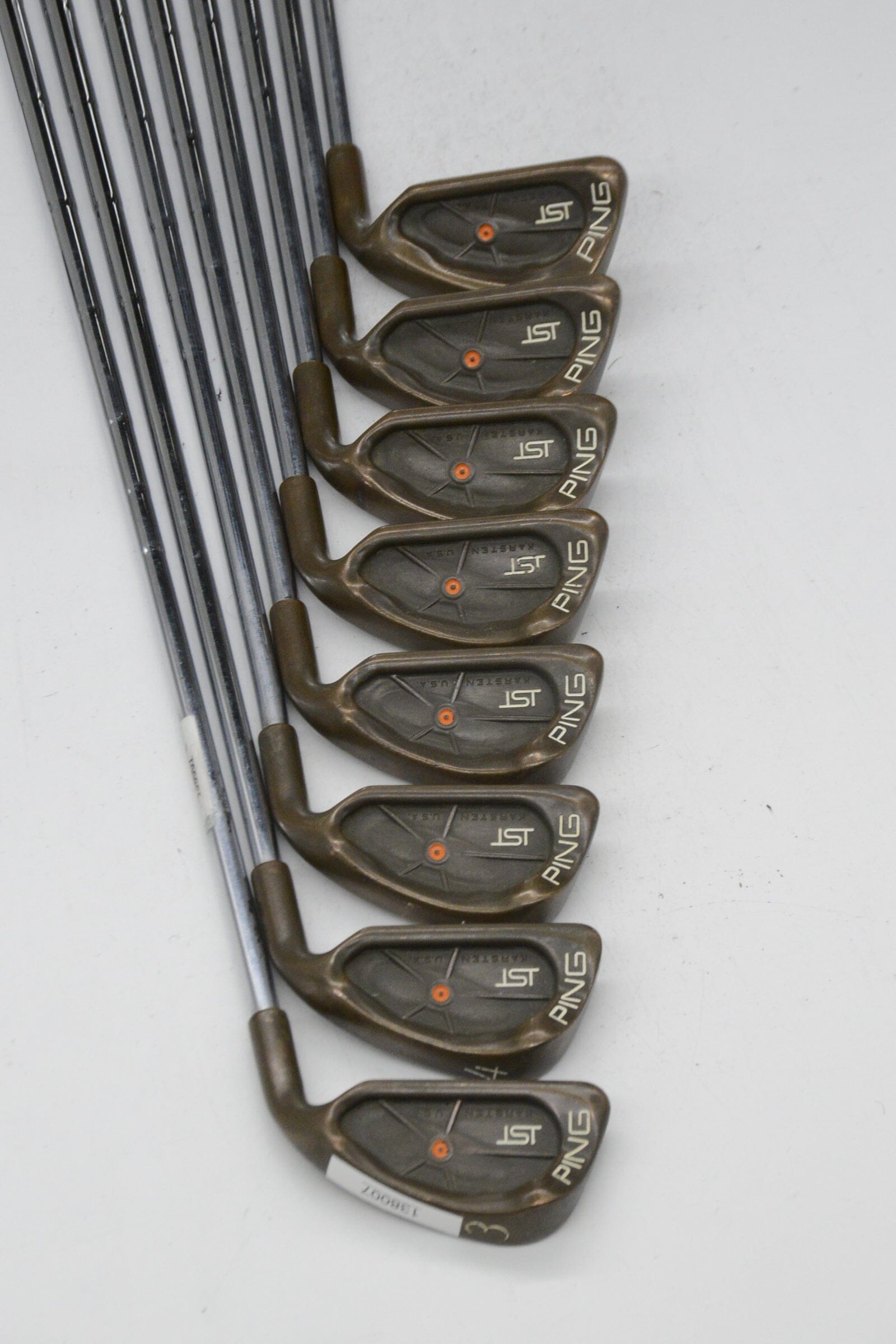 Ping ISI Beryllium Copper 3-PW Iron Set S Flex +0.25" Golf Clubs GolfRoots