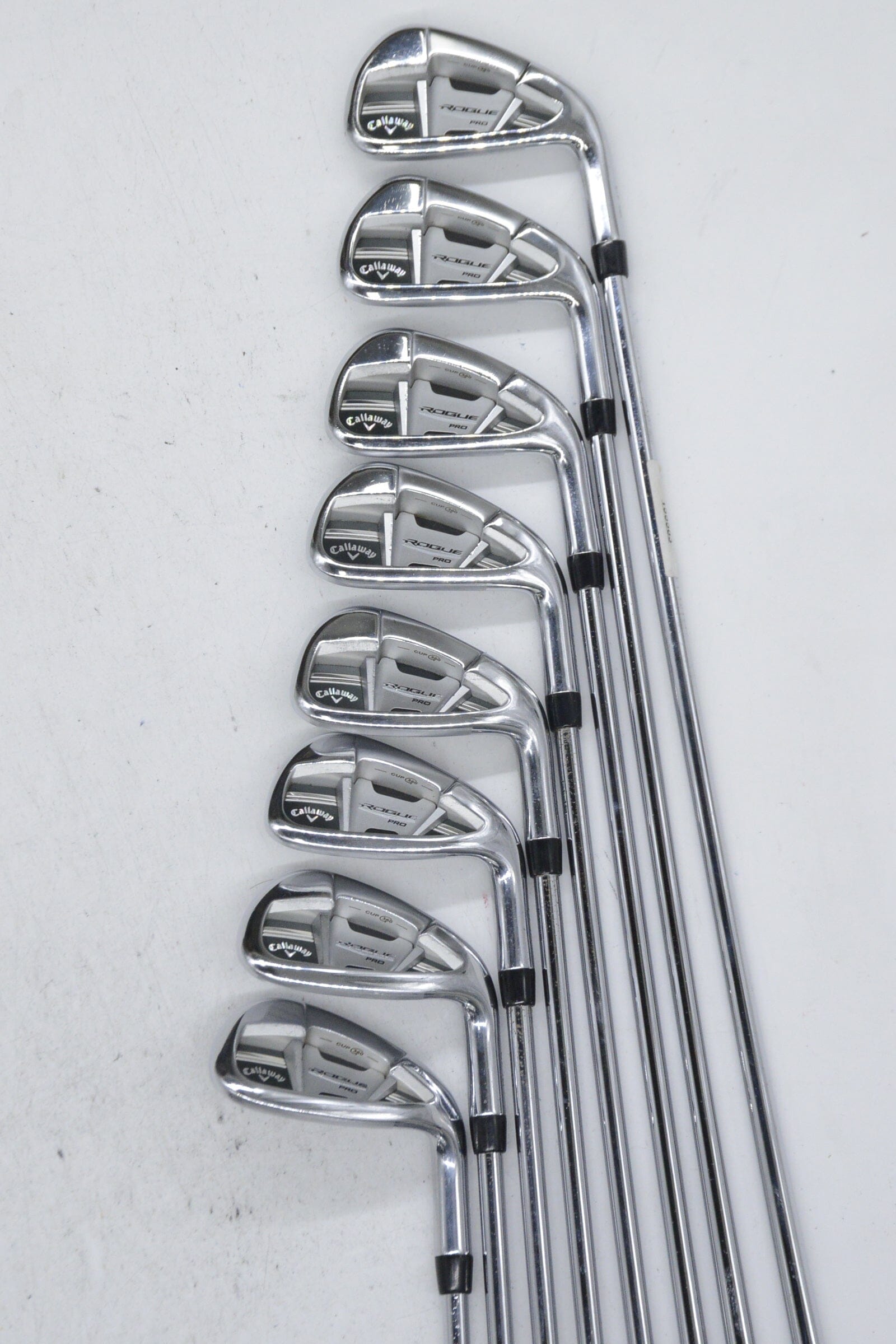 Callaway Rogue Pro 4-AW Iron Set S Flex Std Length Golf Clubs GolfRoots