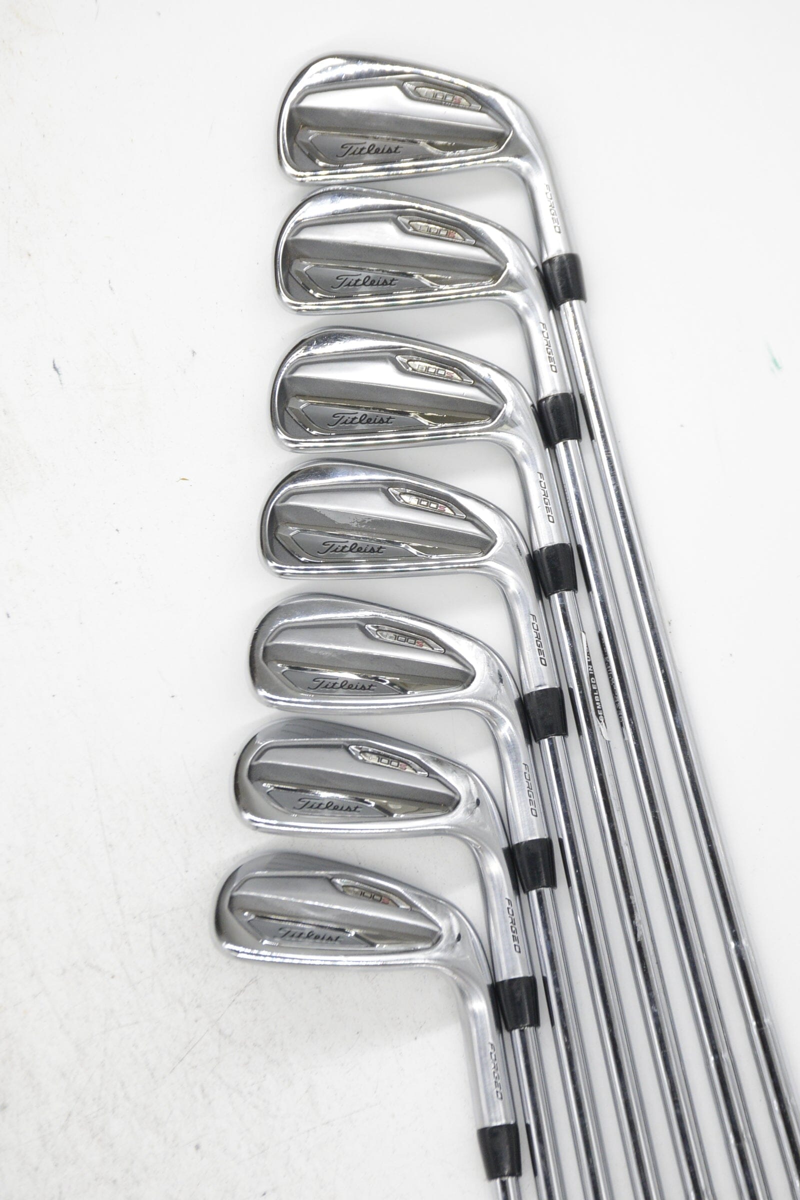 Titleist T100S 4-PW Iron Set S Flex +0.25" Golf Clubs GolfRoots