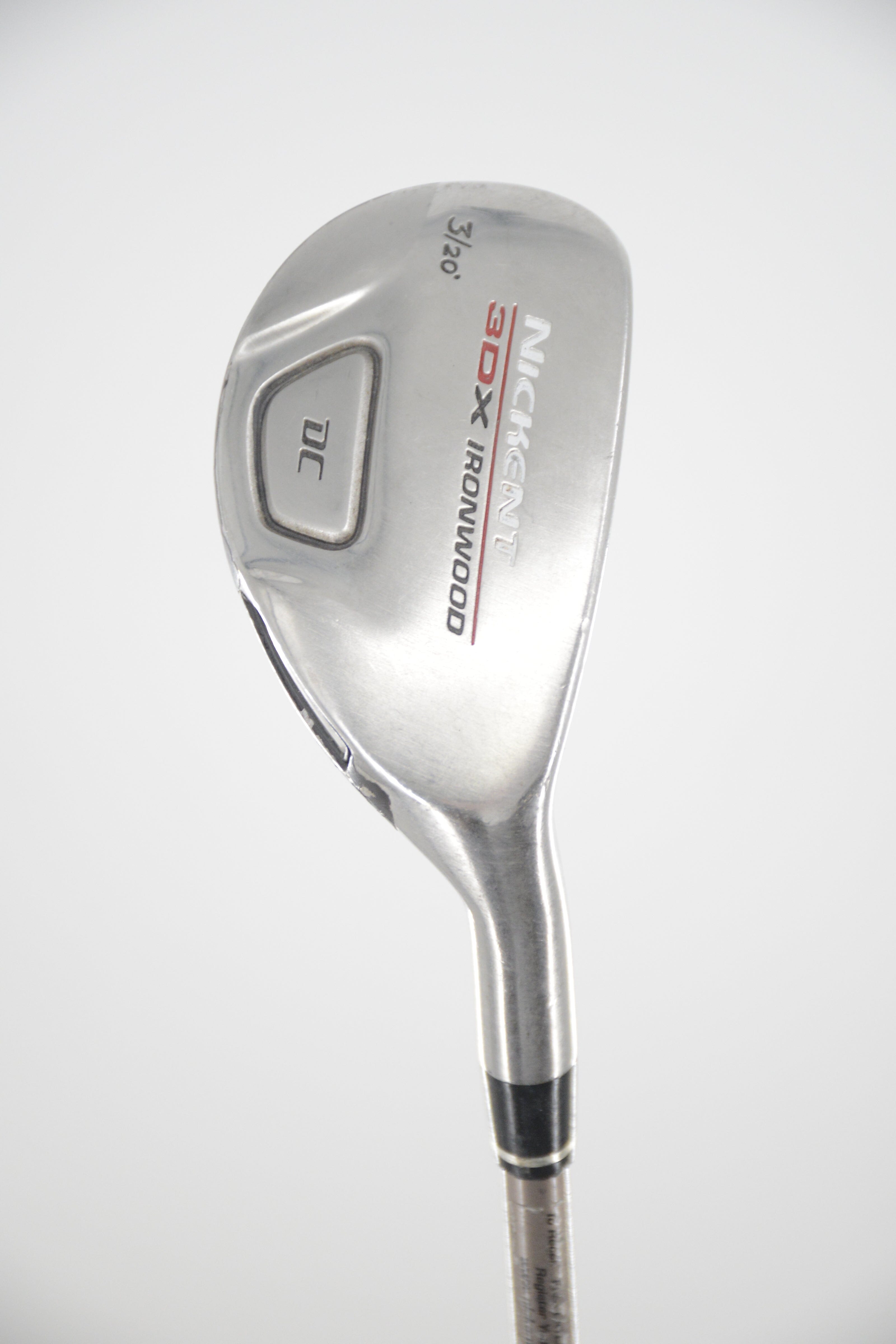 Women's Nickent Genex 3Dx Ironwood 3 Hybrid W Flex 39" Golf Clubs GolfRoots
