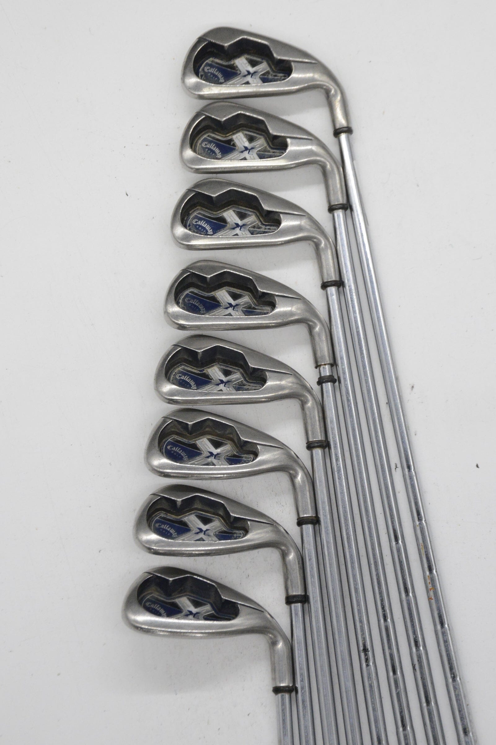 Callaway X-18 3-PW Iron Set Uniflex Std Length Golf Clubs GolfRoots