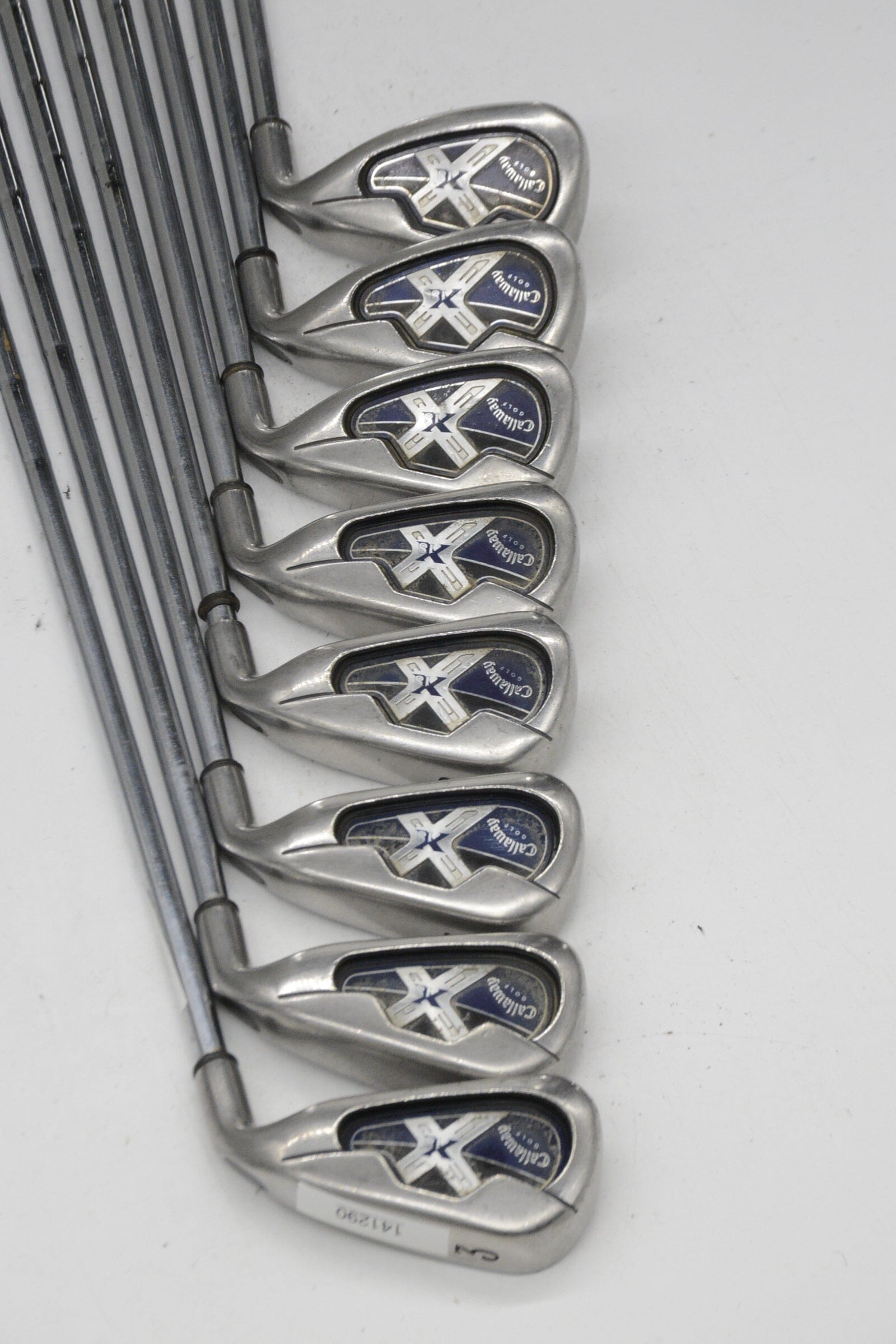 Callaway X-18 3-PW Iron Set Uniflex Std Length Golf Clubs GolfRoots