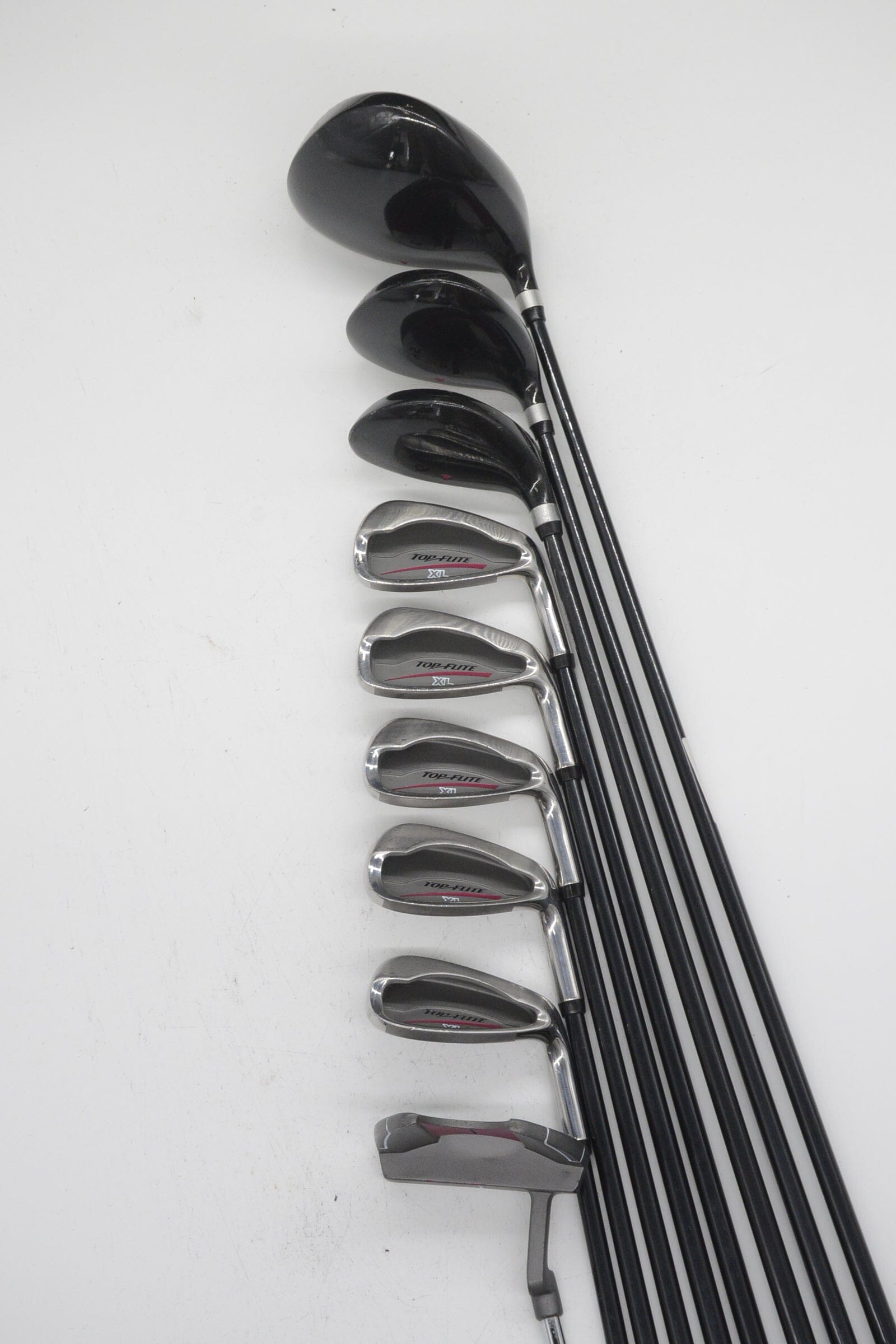 Women's Top Flite XL Mixed Full Set W Flex -0.75" Golf Clubs GolfRoots