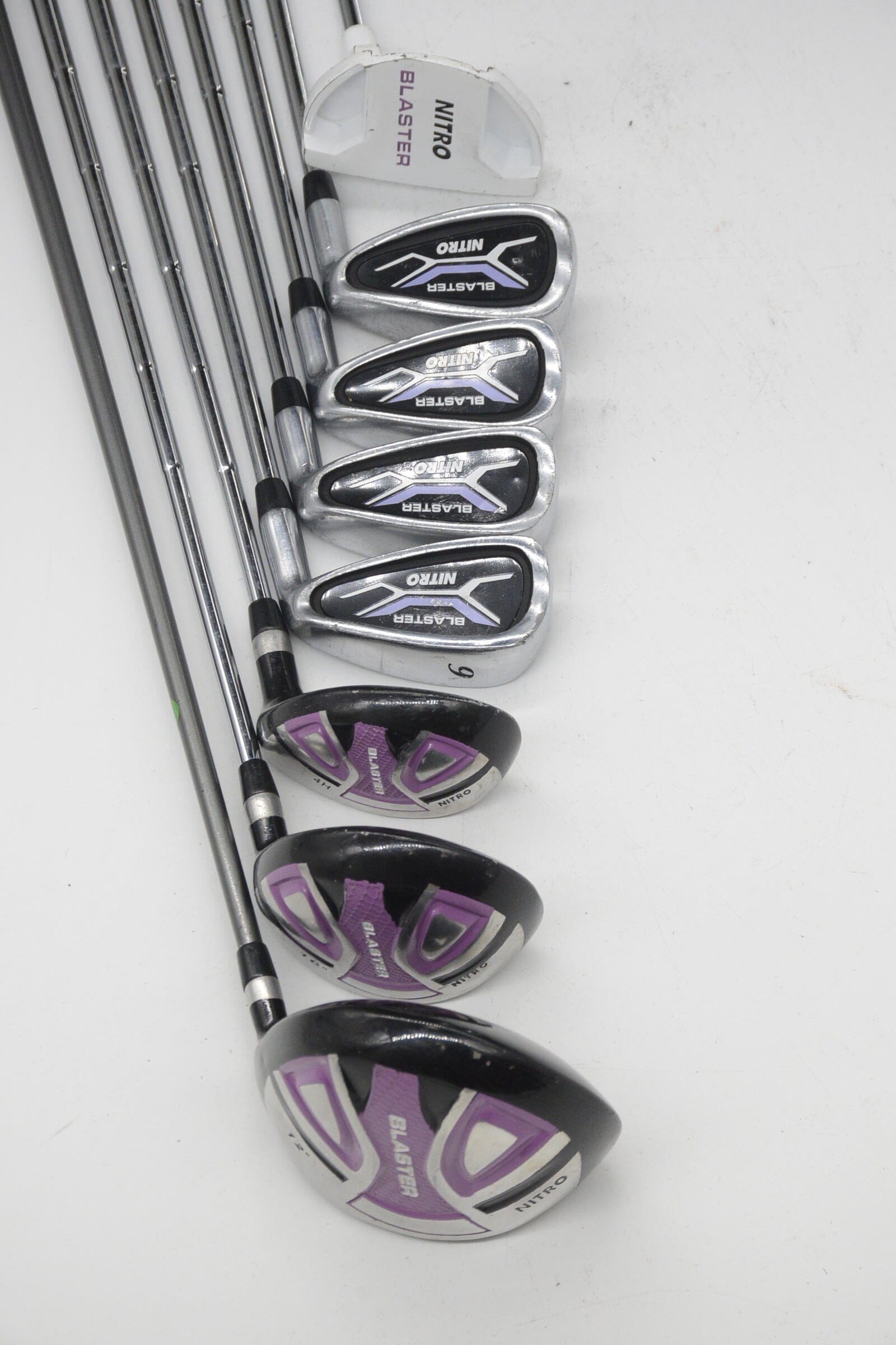 Women's Nitro Blaster Mixed Full Set W Flex Std Length Golf Clubs GolfRoots