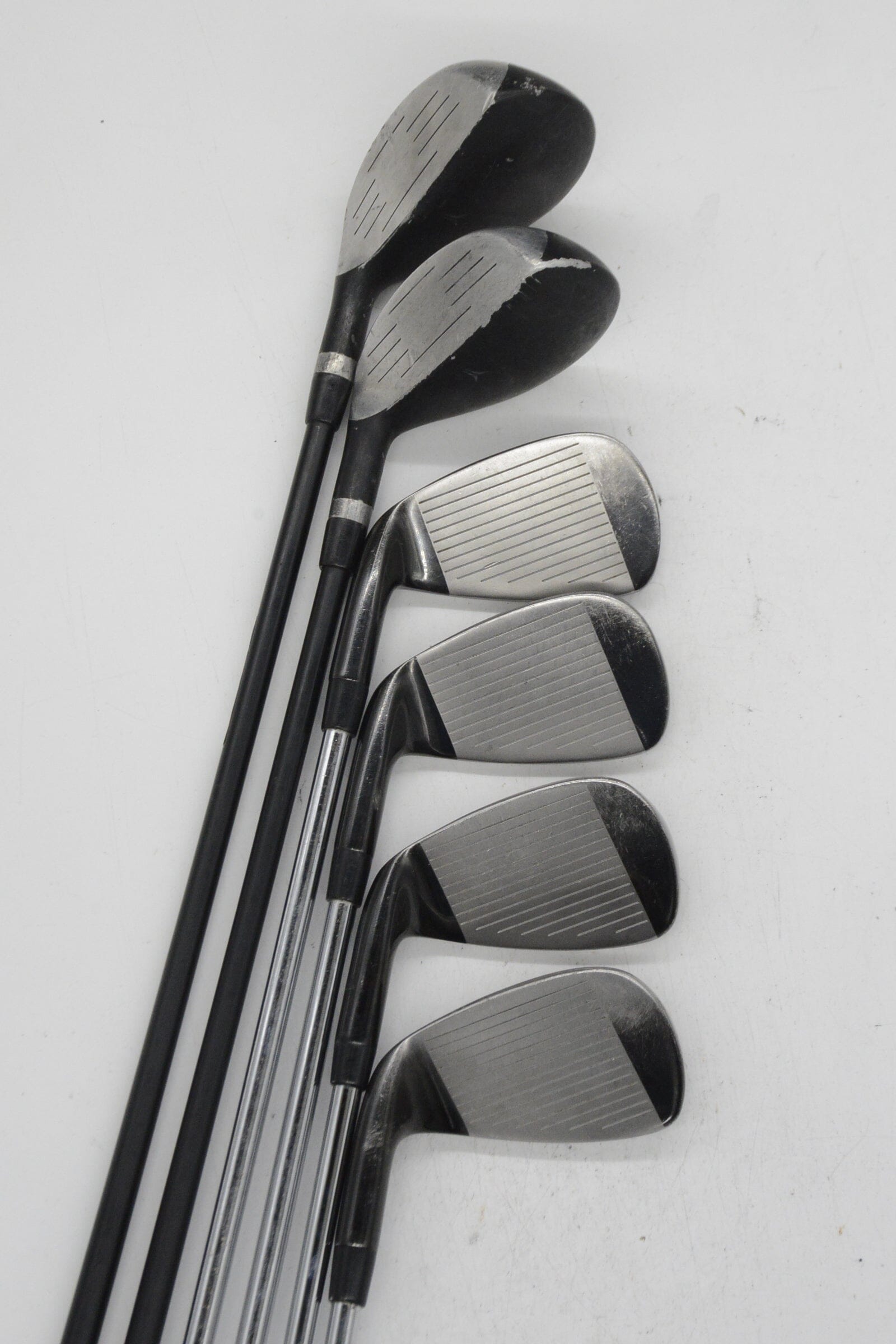 Wilson Black Jack 4H-5H, 6-7, 9-PW Iron Set Uniflex Std Length Golf Clubs GolfRoots