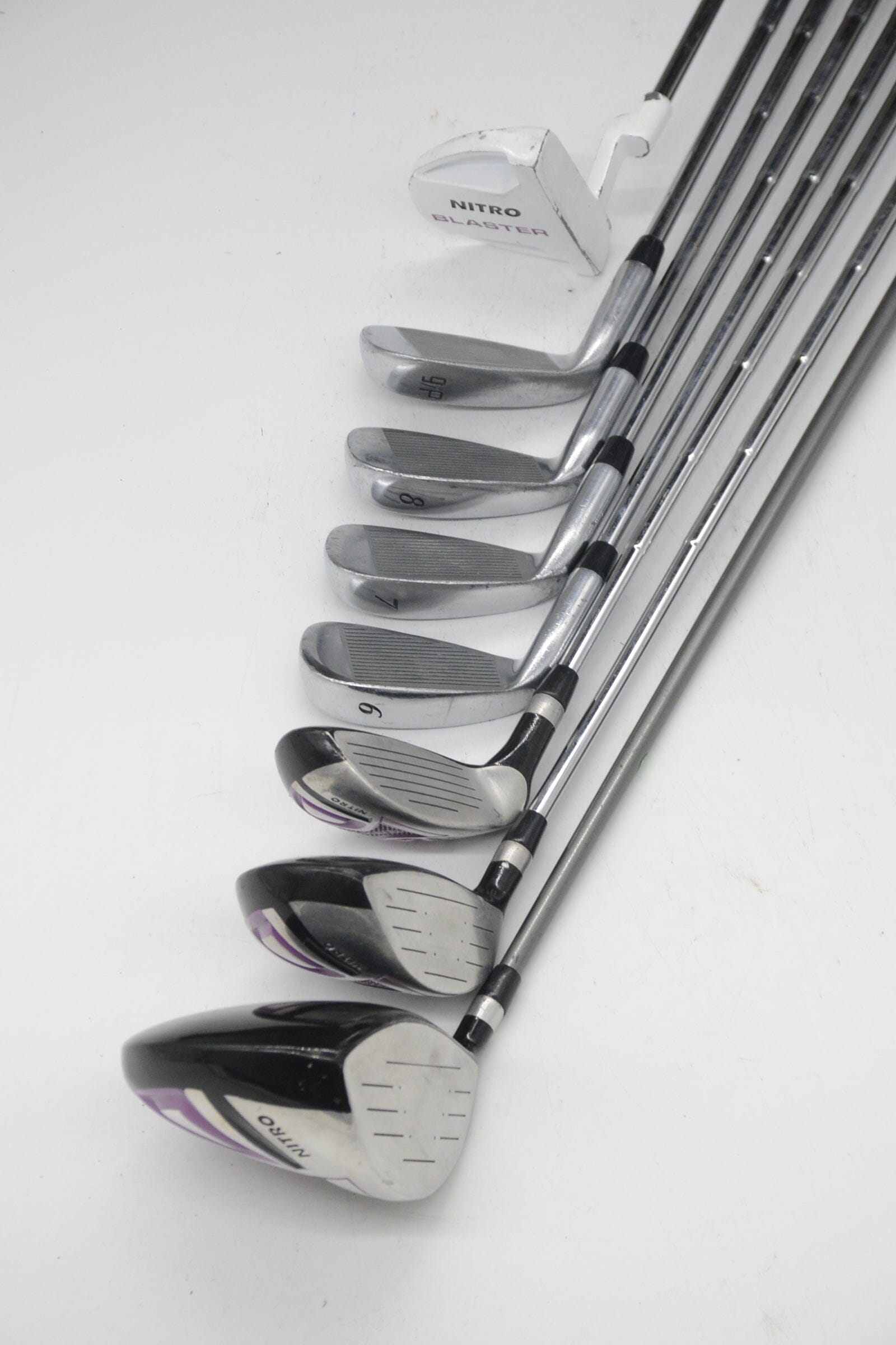 Women's Nitro Blaster Mixed Full Set W Flex Std Length Golf Clubs GolfRoots