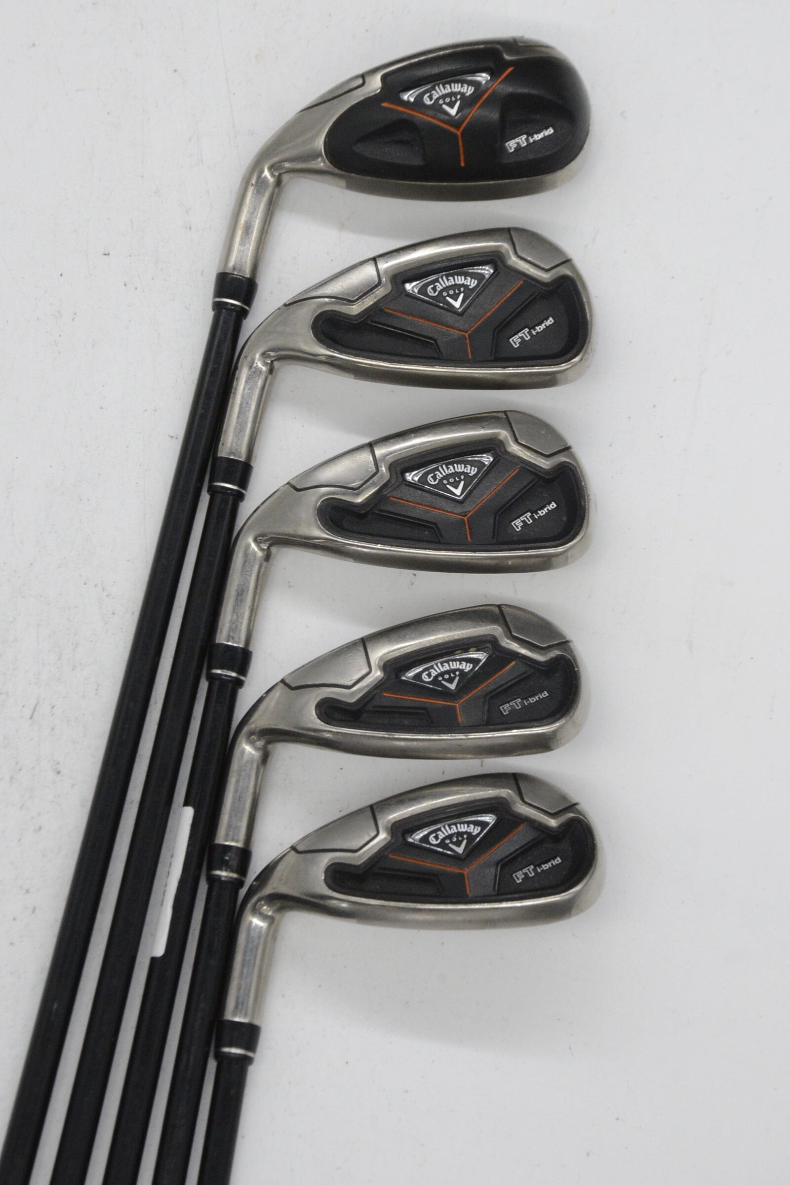 Lefty Callaway Ft I-Brid 5-7, 9-PW Iron Set R Flex -0.5" Golf Clubs GolfRoots