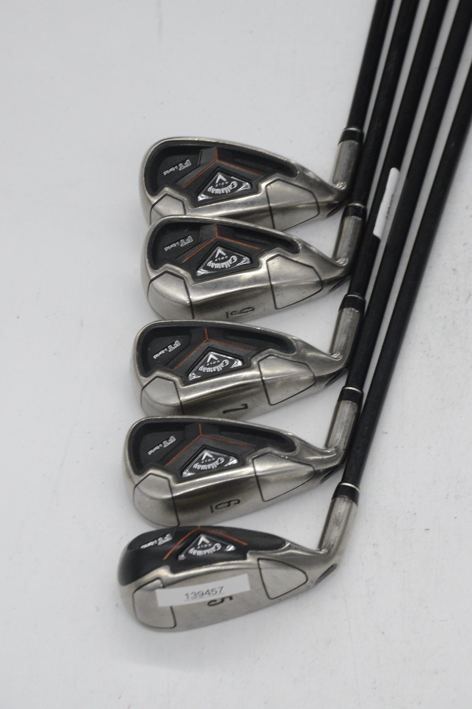 Lefty Callaway Ft I-Brid 5-7, 9-PW Iron Set R Flex -0.5" Golf Clubs GolfRoots