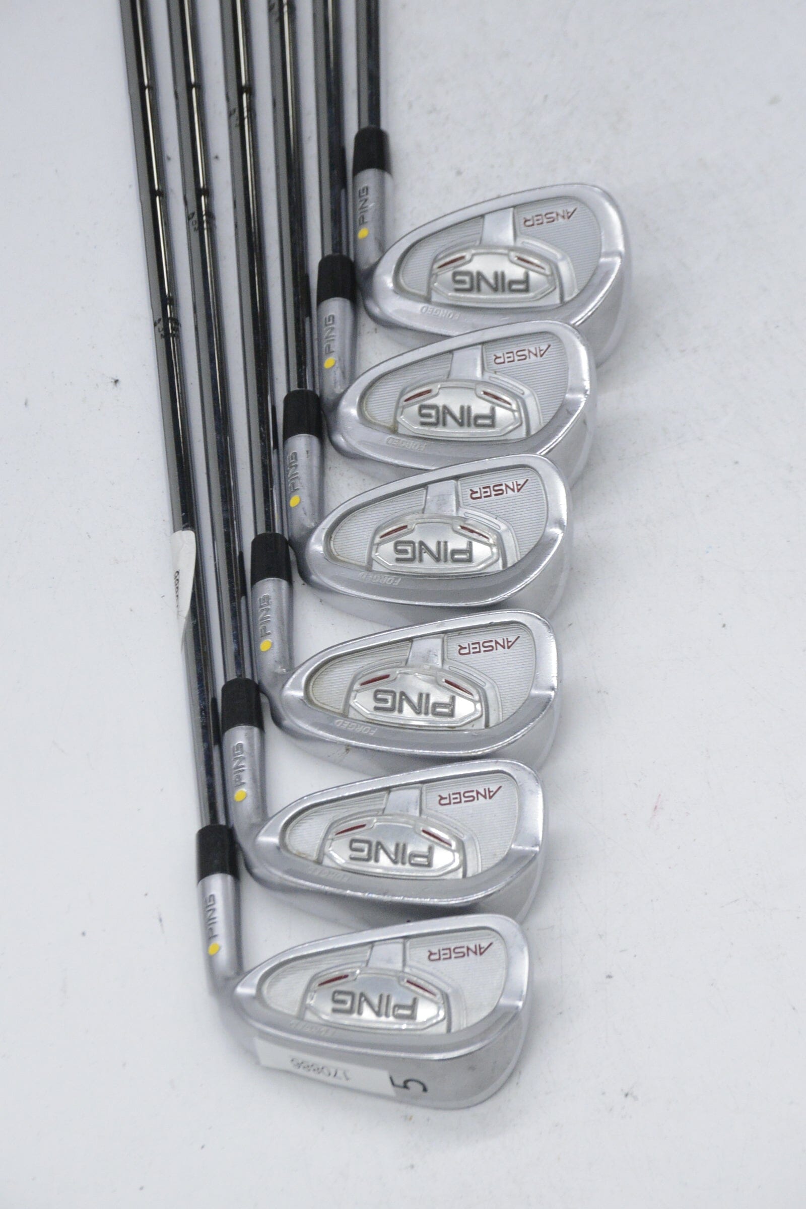 Ping Anser 2010 5-PW Iron Set S Flex -0.25" Golf Clubs GolfRoots