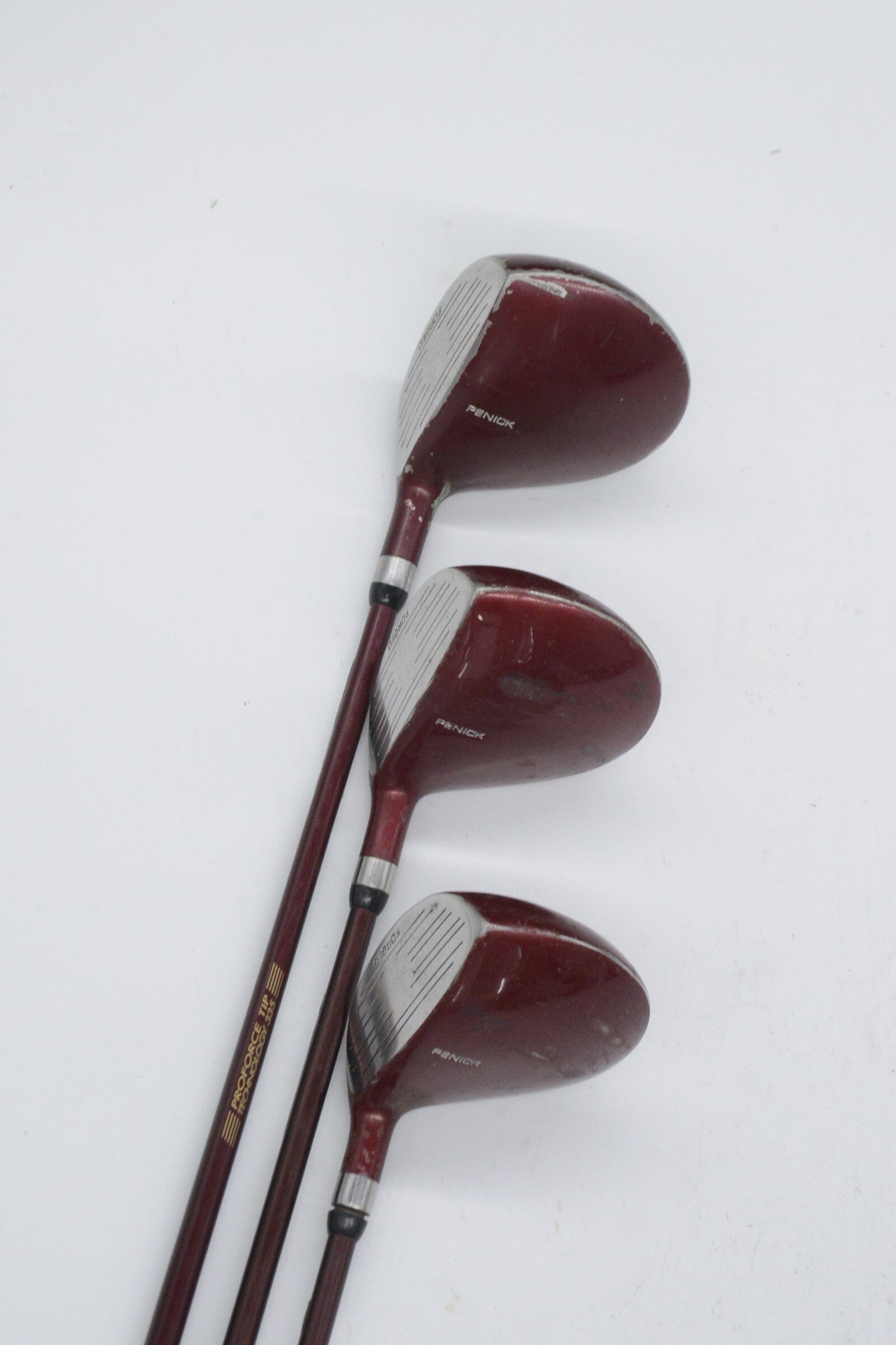 Harvey Penick Fire Steel 3W, 5W, 7W Wood Set R Flex Golf Clubs GolfRoots