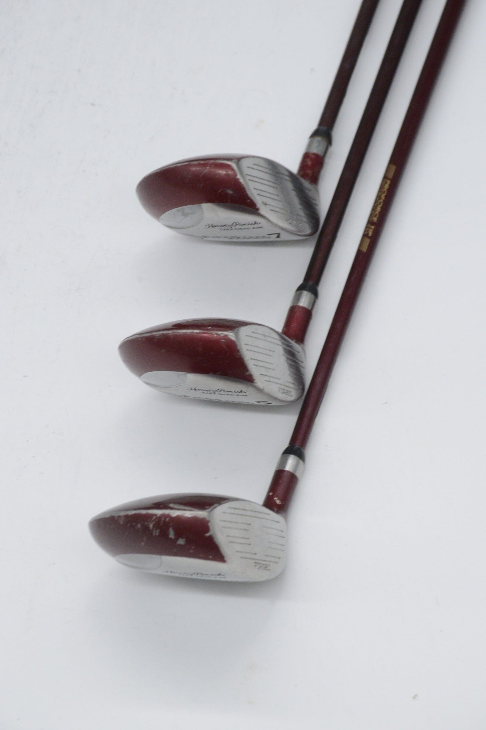 Harvey Penick Fire Steel 3W, 5W, 7W Wood Set R Flex Golf Clubs GolfRoots