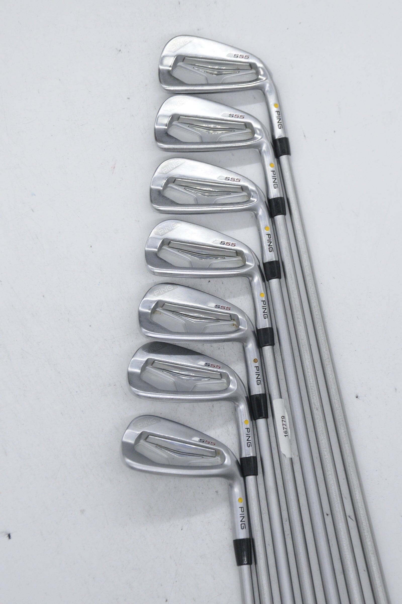 Ping S55 4-PW Iron Set S Flex +0.5" Golf Clubs GolfRoots