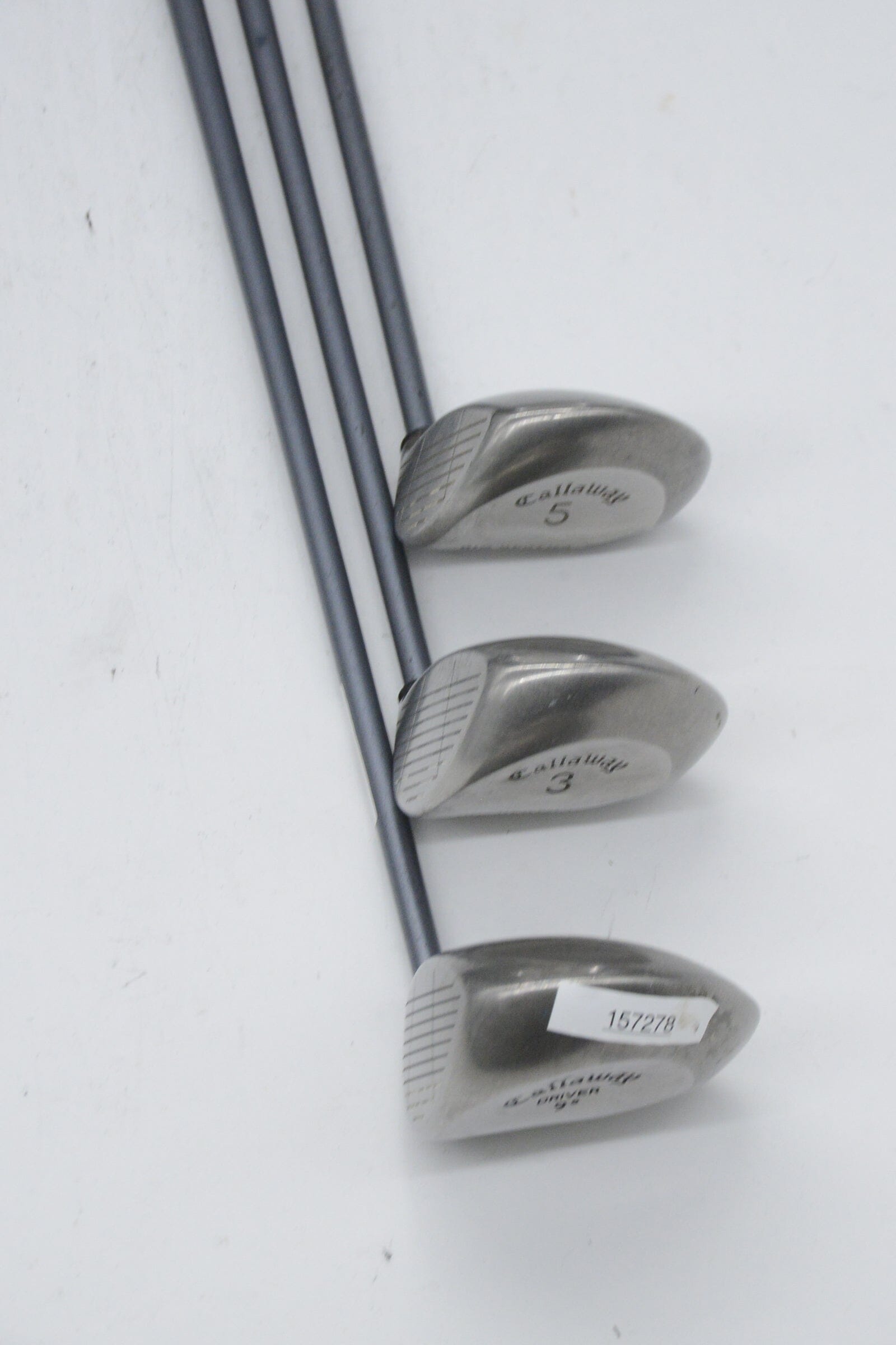 Lefty Callaway Big Bertha War Bird D, 3W, 5W Wood Set R Flex