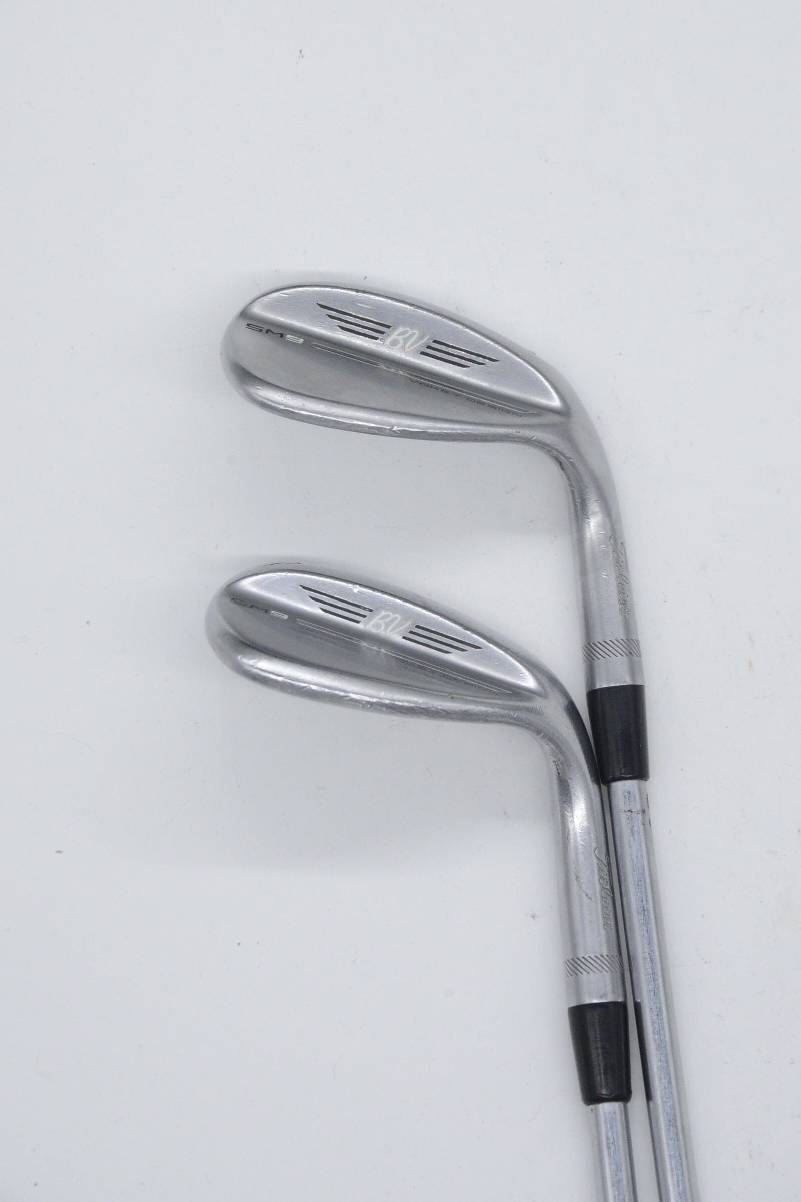 Titleist Vokey SM9 Tour Chrome 56 & 60 Degree Wedge Set R Flex Golf Clubs GolfRoots