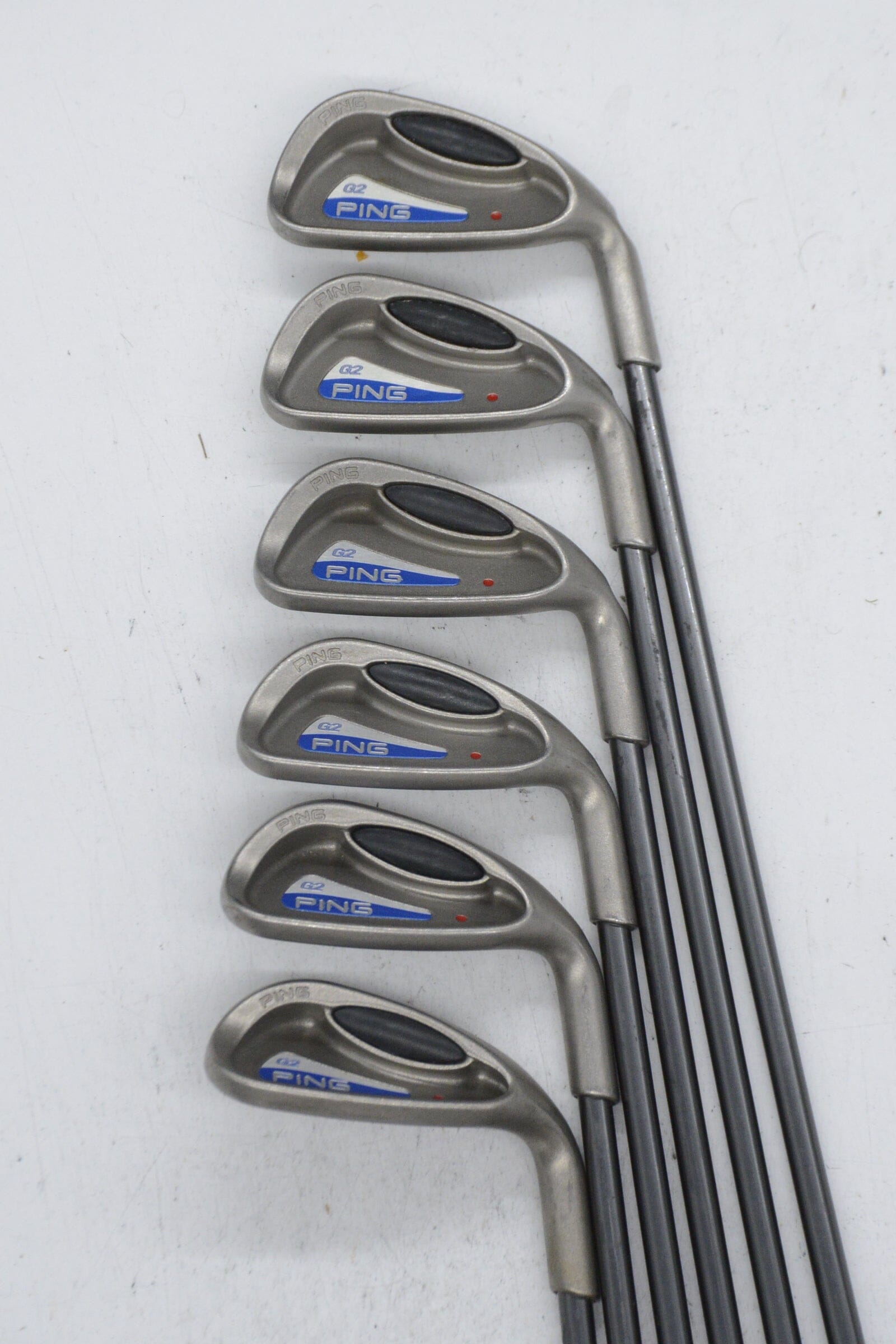 Ping G2 5-7, 9-PW, SW Iron Set SR Flex -1.25" Golf Clubs GolfRoots