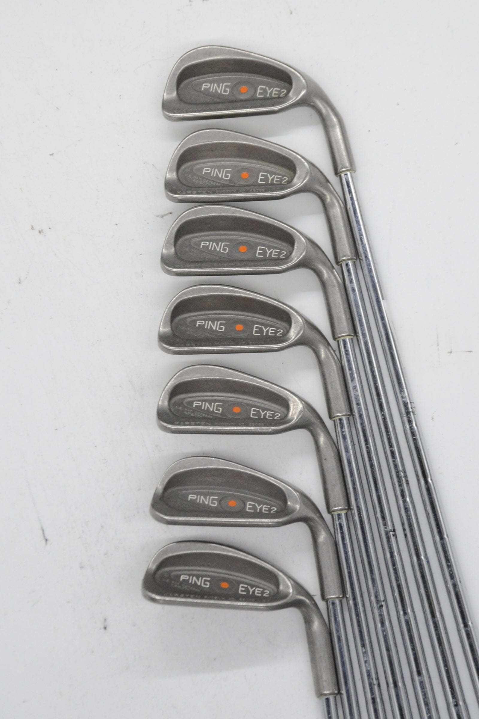 Ping Eye 2 4-PW Iron Set R Flex -0.5" Golf Clubs GolfRoots