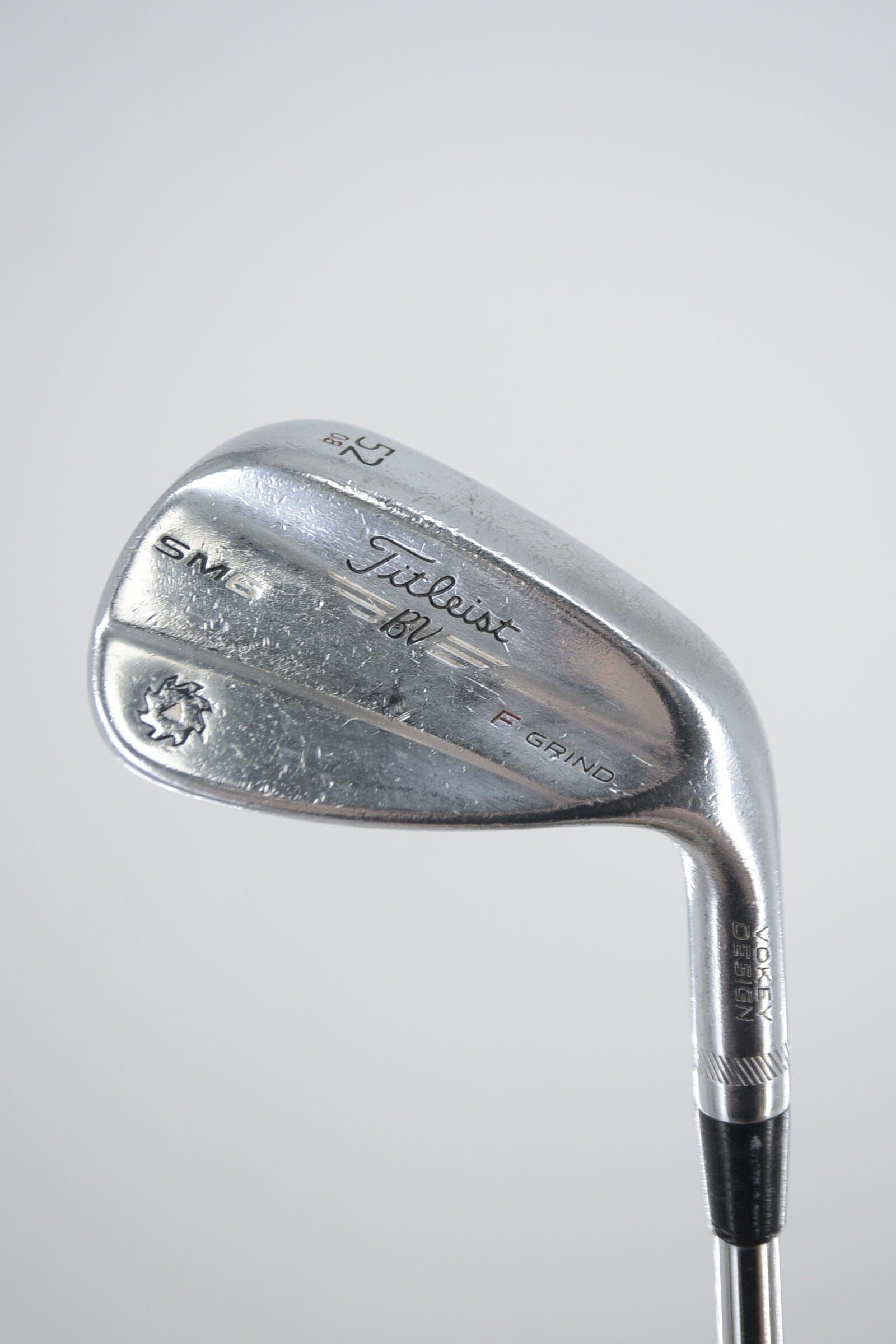 Titleist Vokey SM6 Tour Chrome 52 Degree Wedge Wedge Flex 35.5" Golf Clubs GolfRoots
