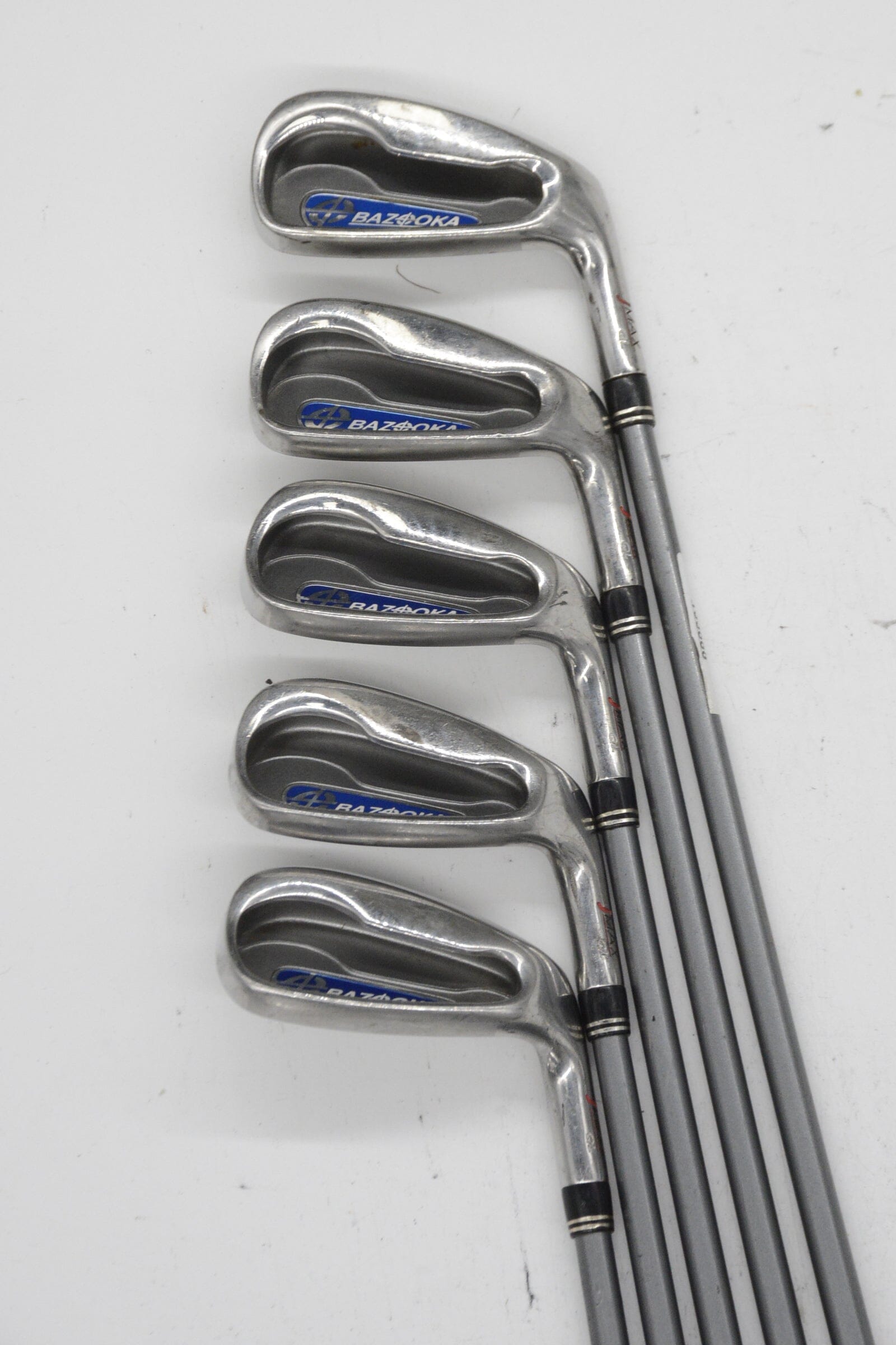 Tour Edge Bazooka JMAX Ql 5, 7-PW Iron Set R Flex -0.25" Golf Clubs GolfRoots