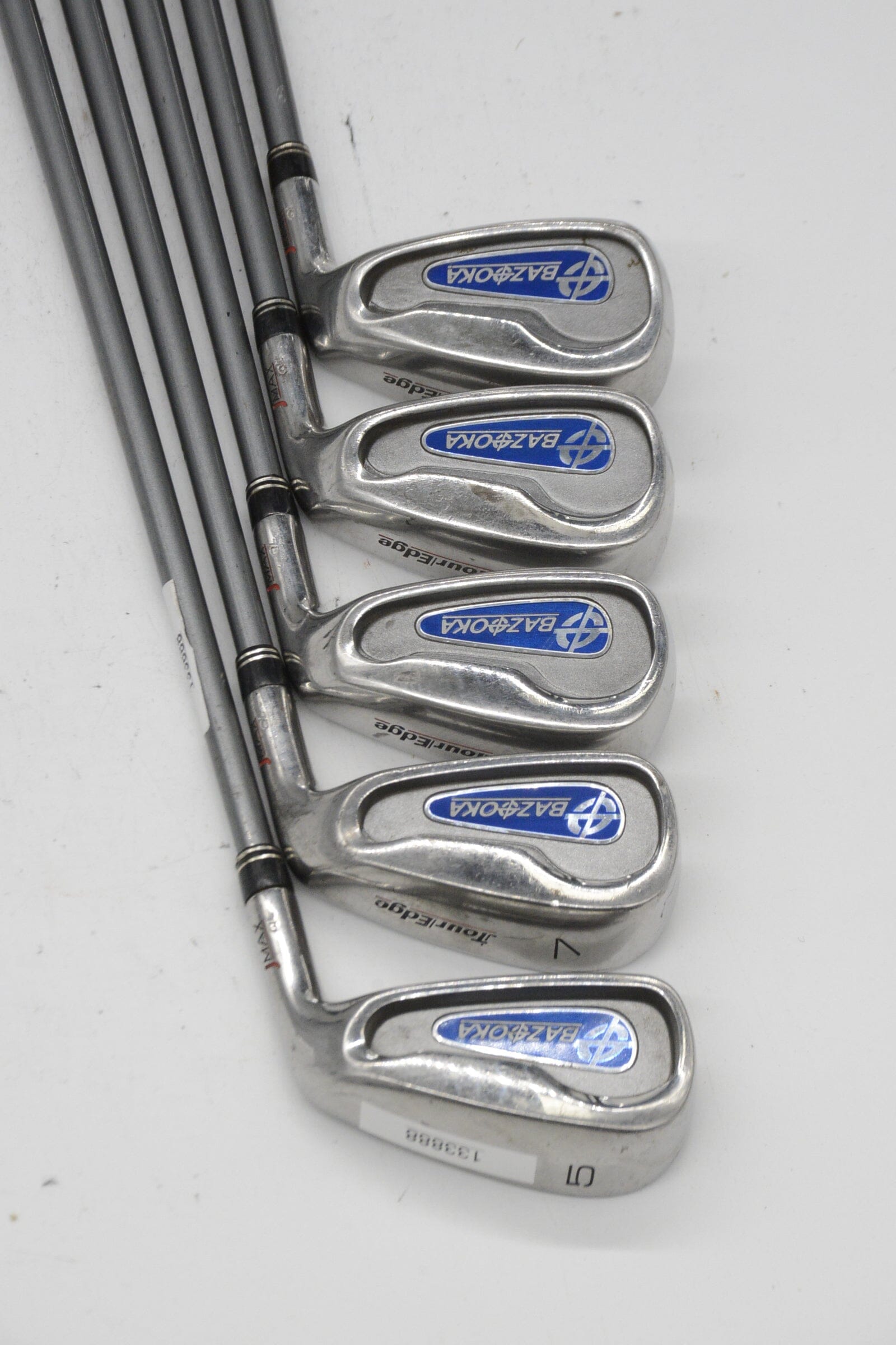 Tour Edge Bazooka JMAX Ql 5, 7-PW Iron Set R Flex -0.25" Golf Clubs GolfRoots