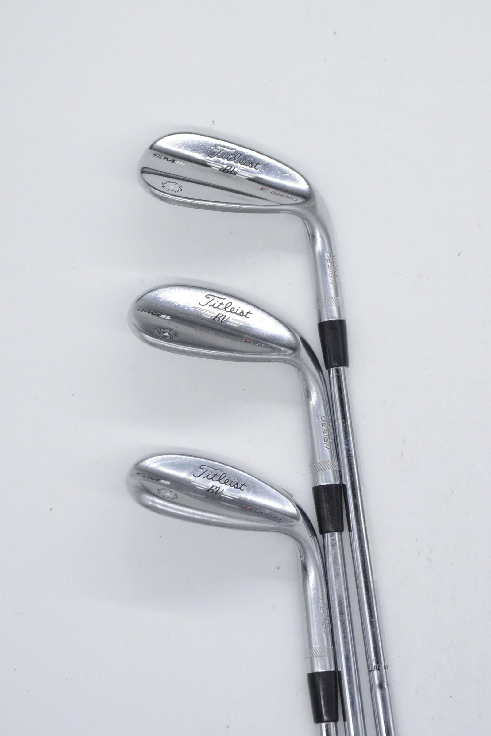 Titleist Vokey SM6 Tour Chrome 50, 54, 60 Degree Wedge Set Wedge Flex