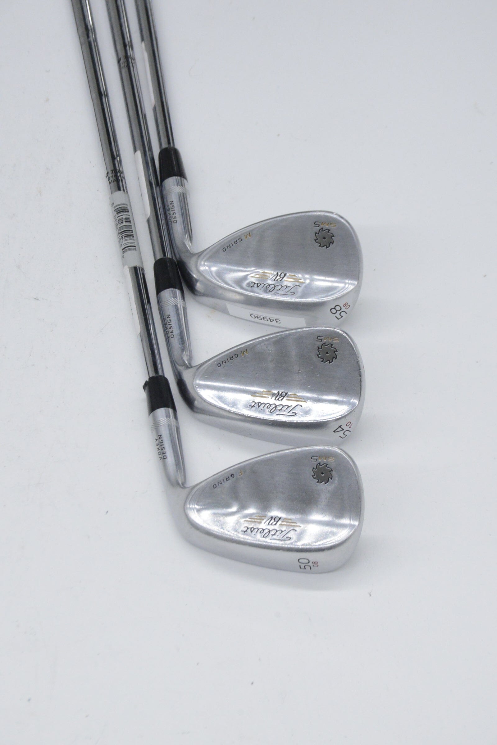 Titleist Vokey SM5 Tour Chrome 50, 54, 58 Degree Wedge Set Wedge Flex
