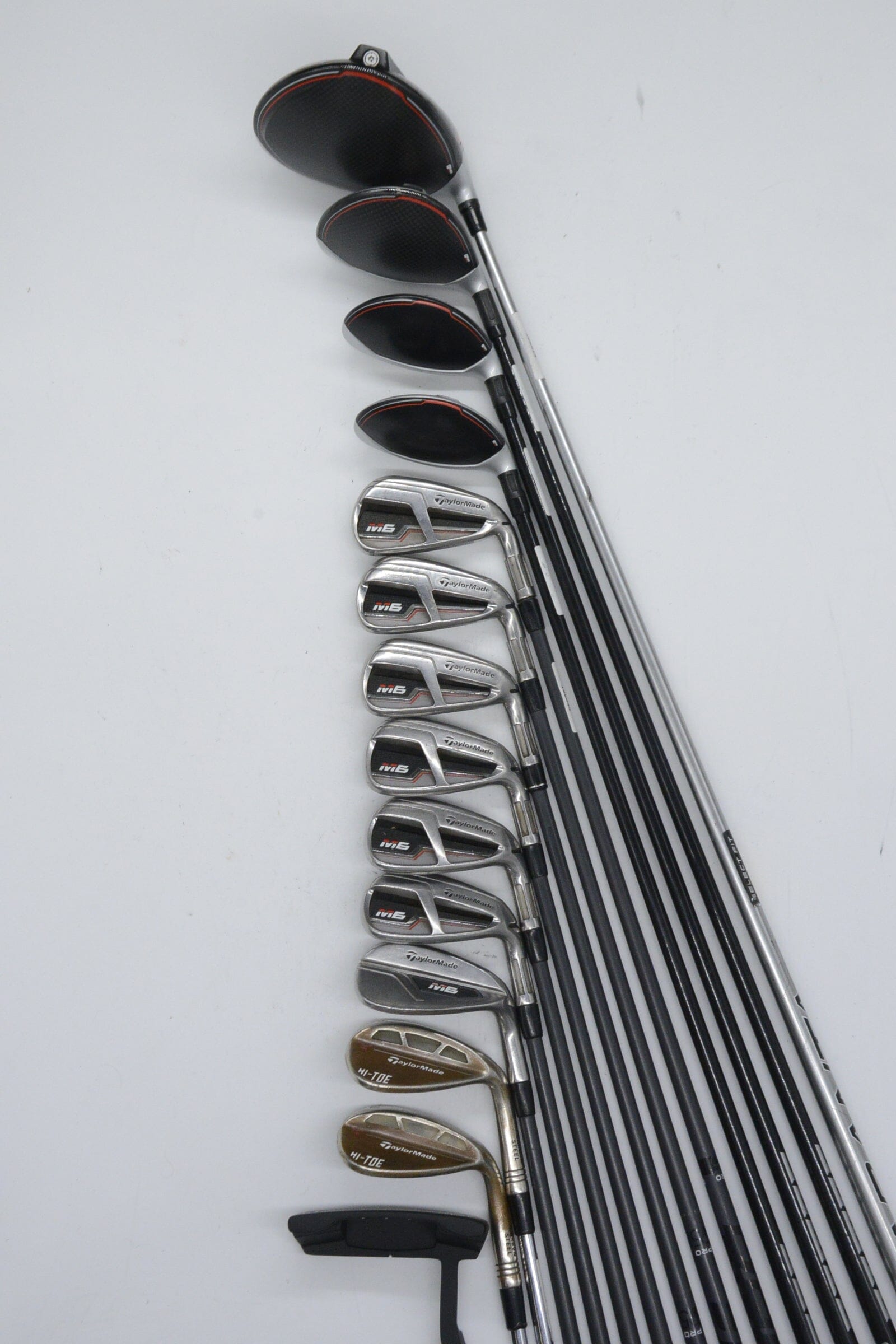 TaylorMade M6 Mixed Full Set R Flex -0.25"