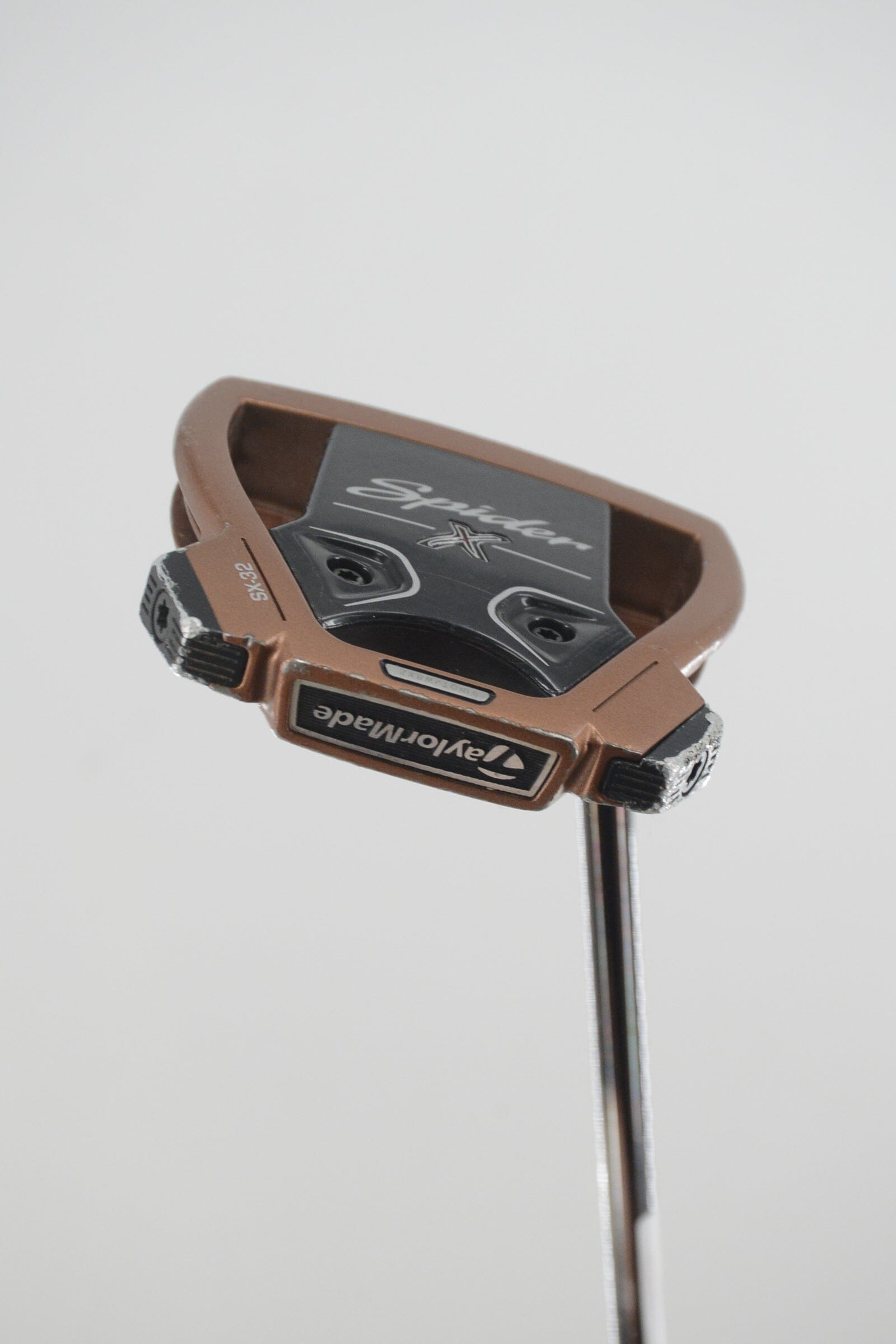 TaylorMade Spider X Copper/White SINgle Bend Putter 37.5" Golf Clubs GolfRoots