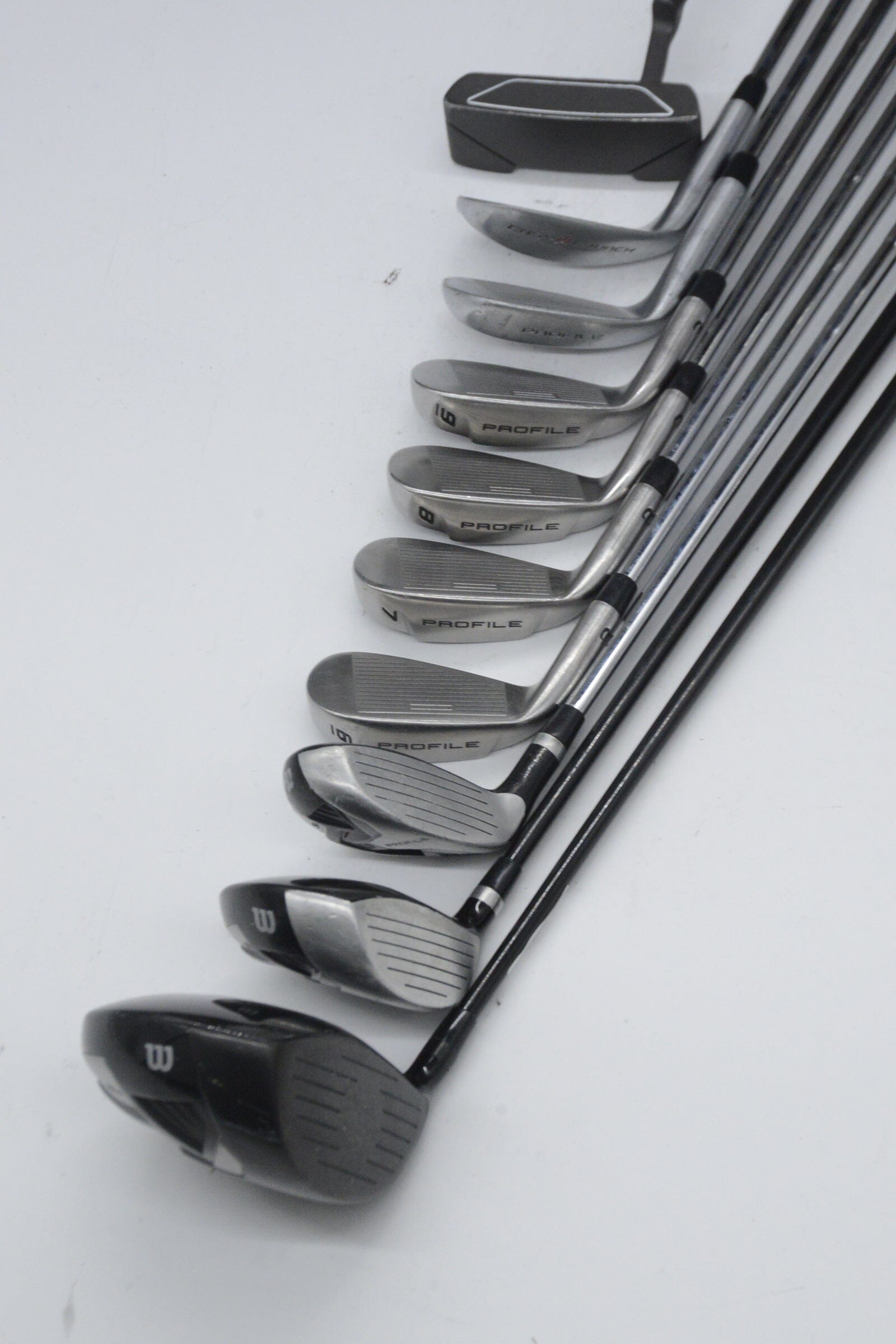 Wilson Profile Mixed Full Set S Flex +1.25" Golf Clubs GolfRoots