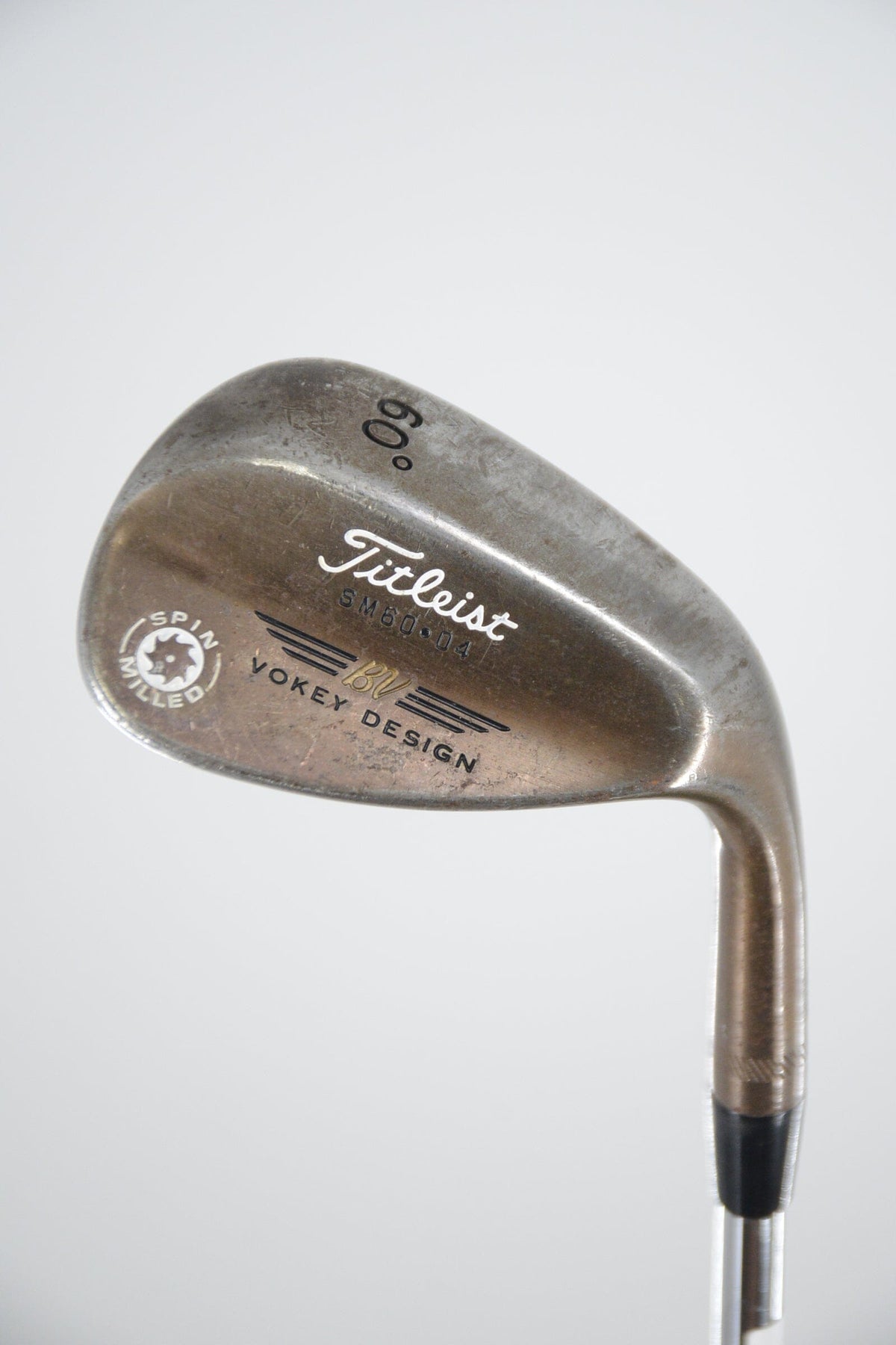 Titleist Vokey Spin Milled Oil Can 60 Degree Wedge S Flex 35.25" Golf Wedges Titleist