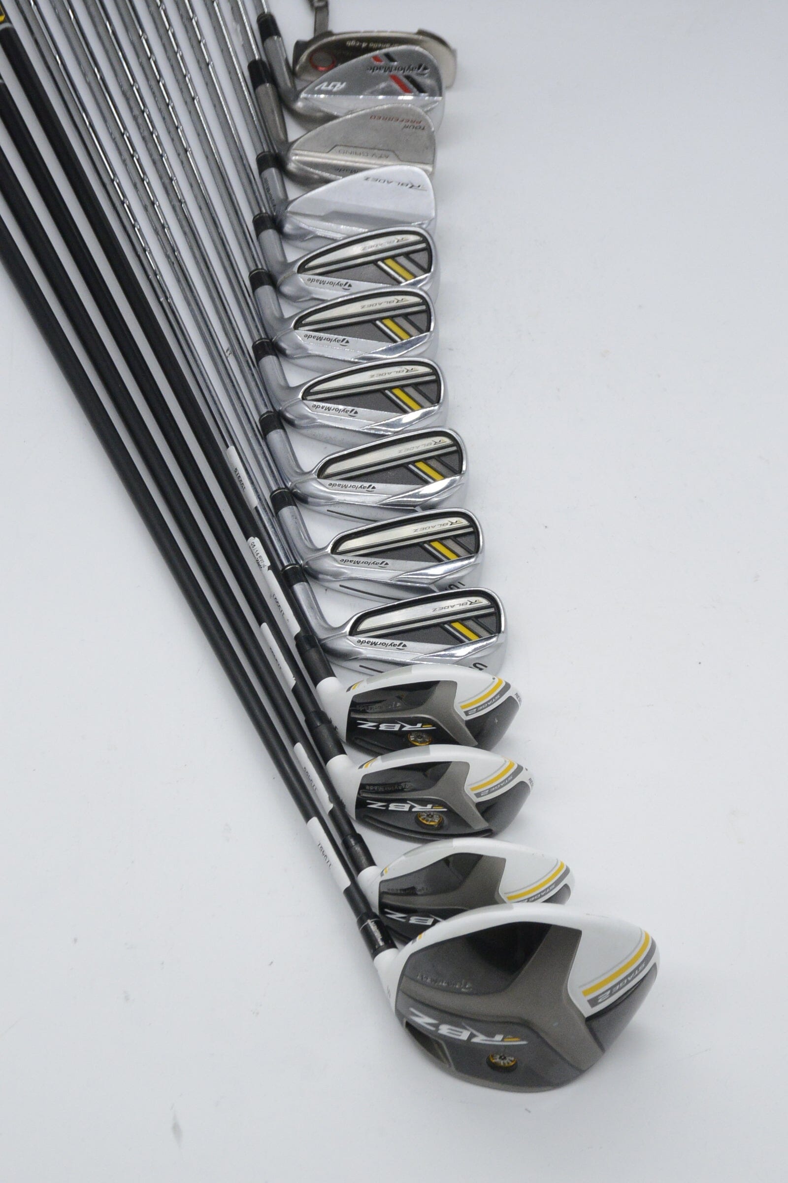 TaylorMade Rbladez Mixed Full Set S Flex +1.25" Golf Clubs GolfRoots
