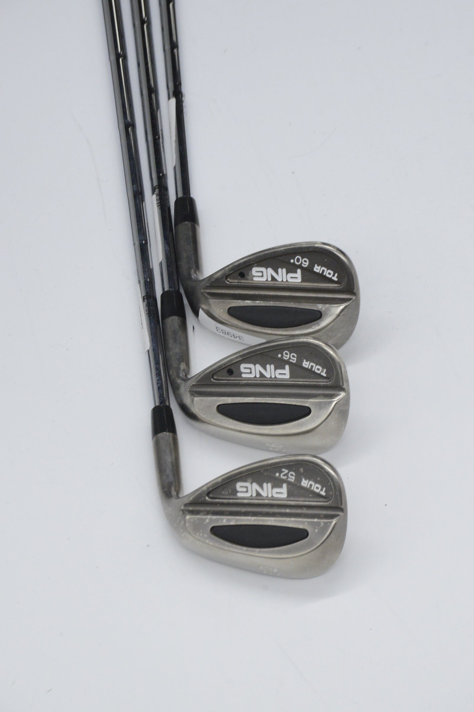 Ping Tour Black Chrome Nickel 52, 56, 60 Degree Wedge Set Wedge Flex