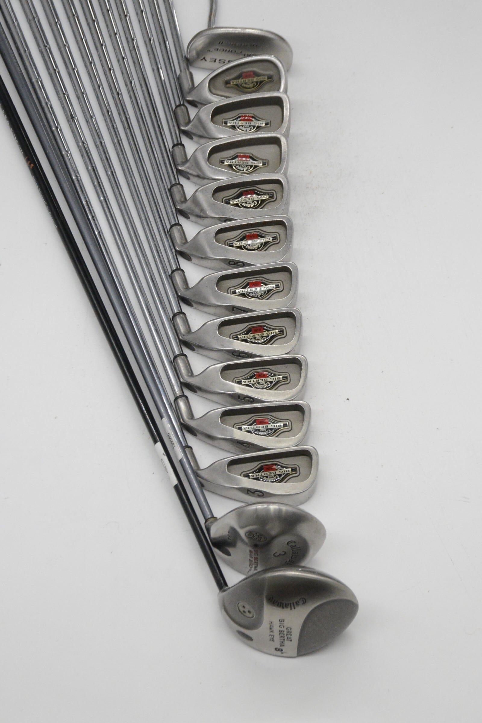 Callaway Big Bertha 1996 Mixed Full Set S Flex +0.5"