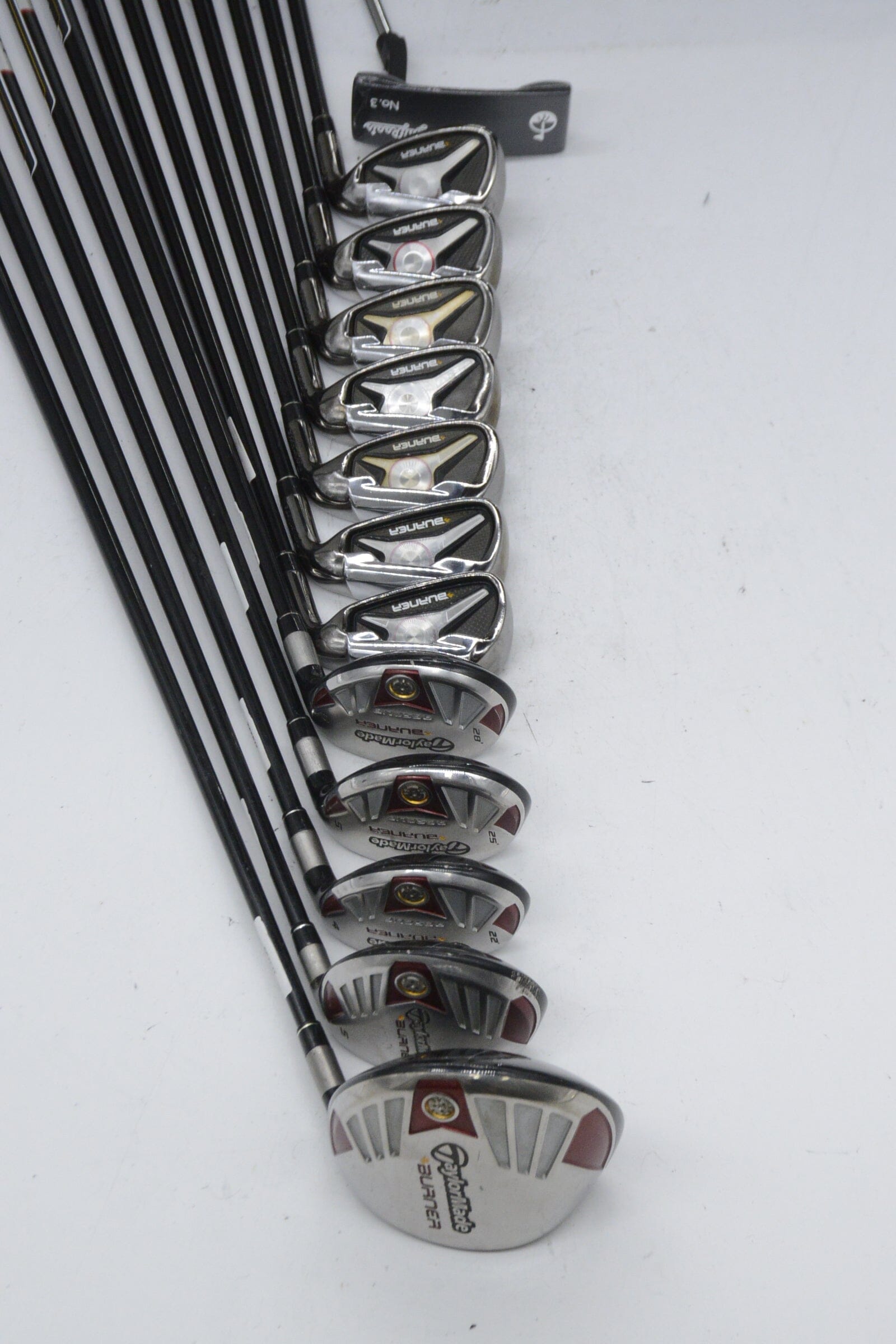 TaylorMade Burner '09 Mixed Full Set R Flex -0.5" Golf Clubs GolfRoots