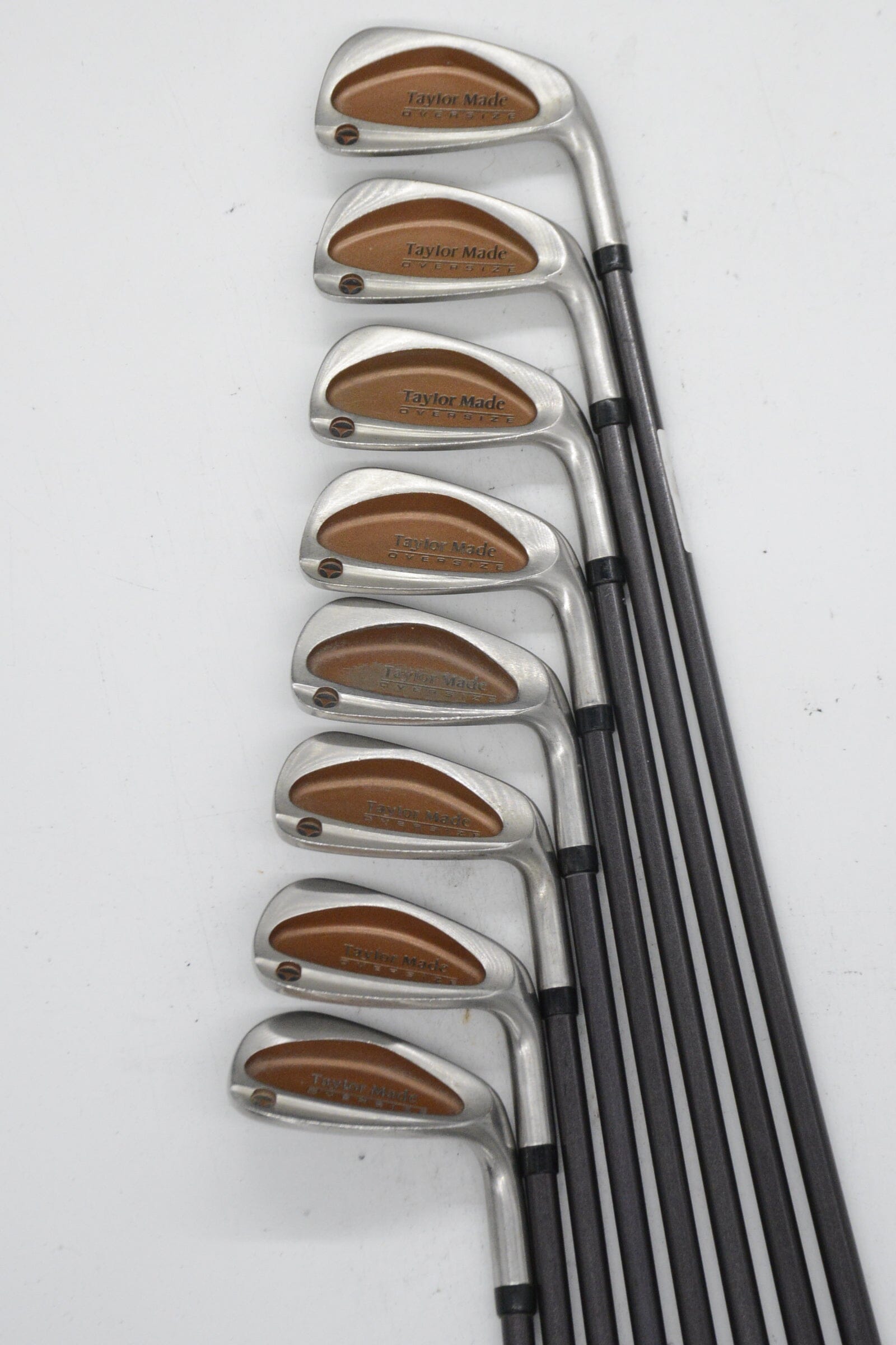 TaylorMade Burner Oversize 4-AW Iron Set R Flex Std Length Golf Clubs GolfRoots