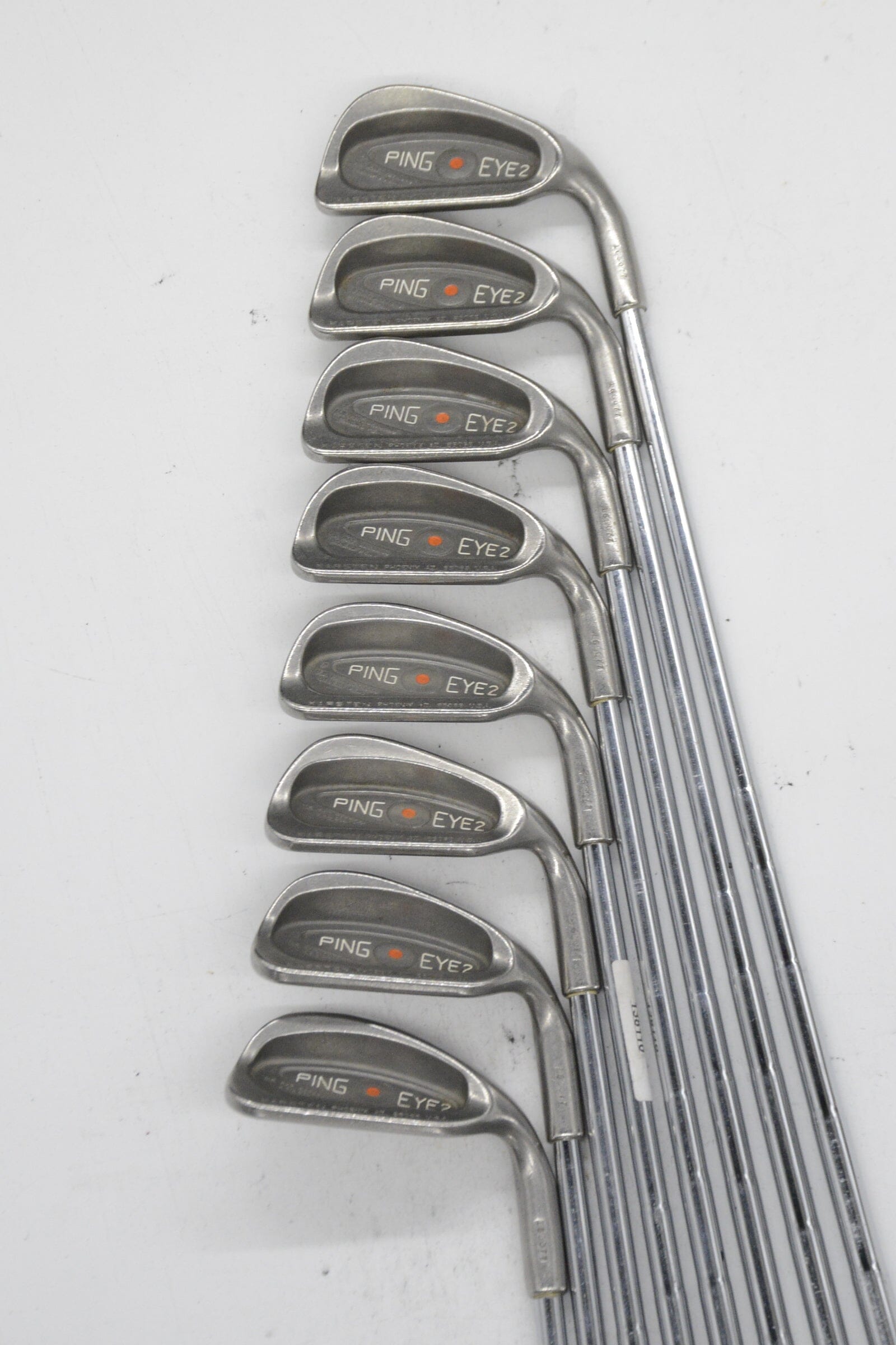 Ping Eye 2 3-PW Iron Set S Flex -0.75" Golf Clubs GolfRoots