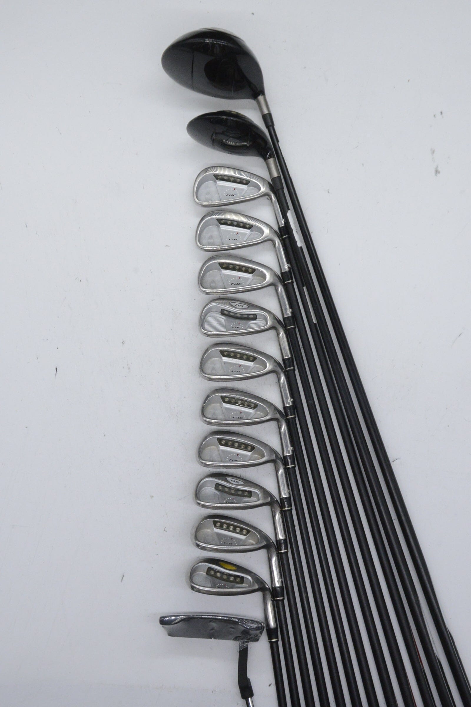TaylorMade Rac OS Mixed Full Set R Flex -0.5" Golf Clubs GolfRoots
