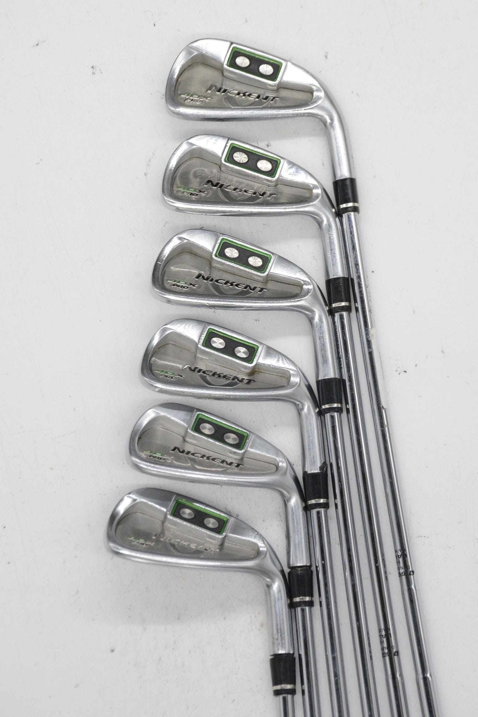 Nickent 4Dx Pro 5-PW Iron Set R Flex -0.25" Golf Clubs GolfRoots