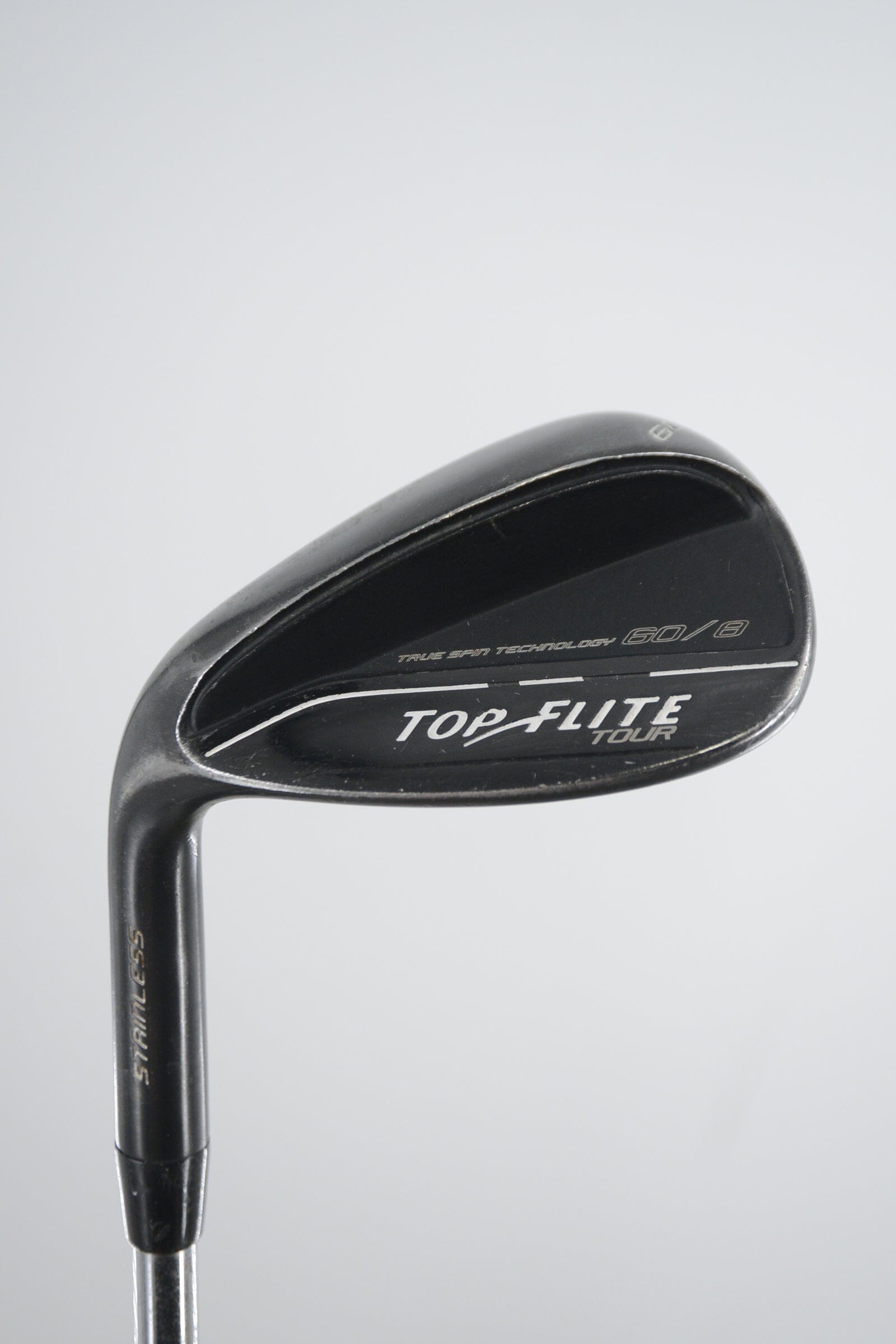 Lefty Top Flite Tour Black Chrome 60 Degree Wedge Wedge Flex 35.25" Golf Clubs GolfRoots