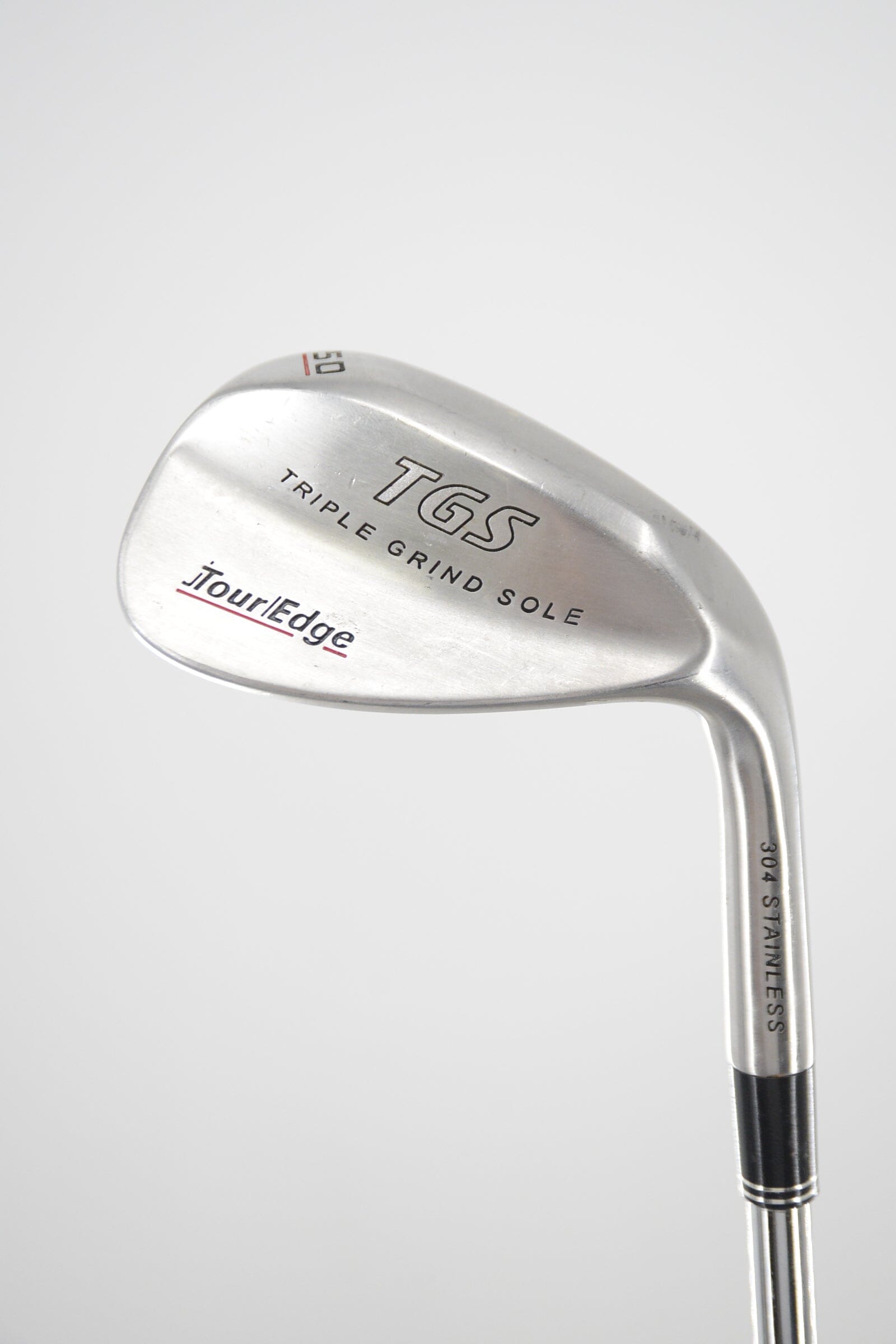 Tour Edge TGS Stainless 50 Degree Wedge Wedge Flex 35.25" Golf Clubs GolfRoots